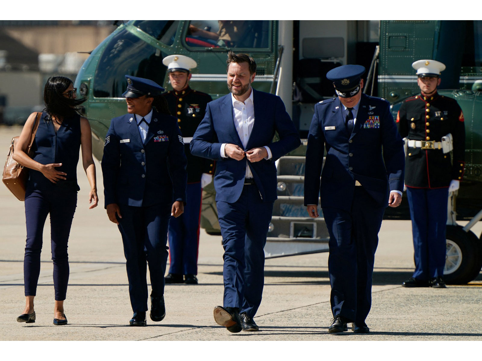 US VP Vance departs for Switzerland for technical talks with Iran after signing of MoU (Photo/Reuters)