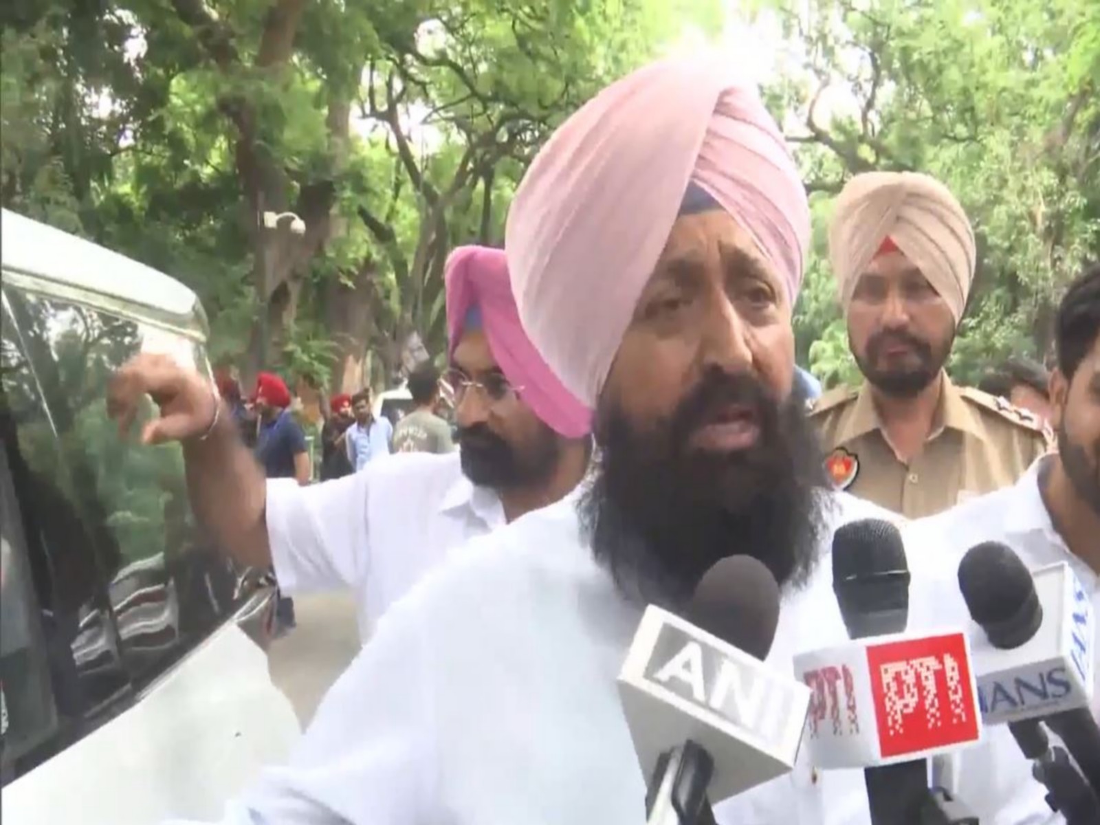 Leader of Opposition in Punjab Assembly, Pratap Singh Bajwa (Photo/ANI)