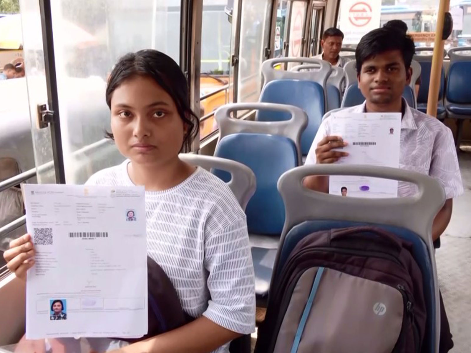 Candidates travelling in free NEET special buses in Odisha (Photo/ANI) Candidates travelling in free NEET special buses in Odisha (Photo/ANI)