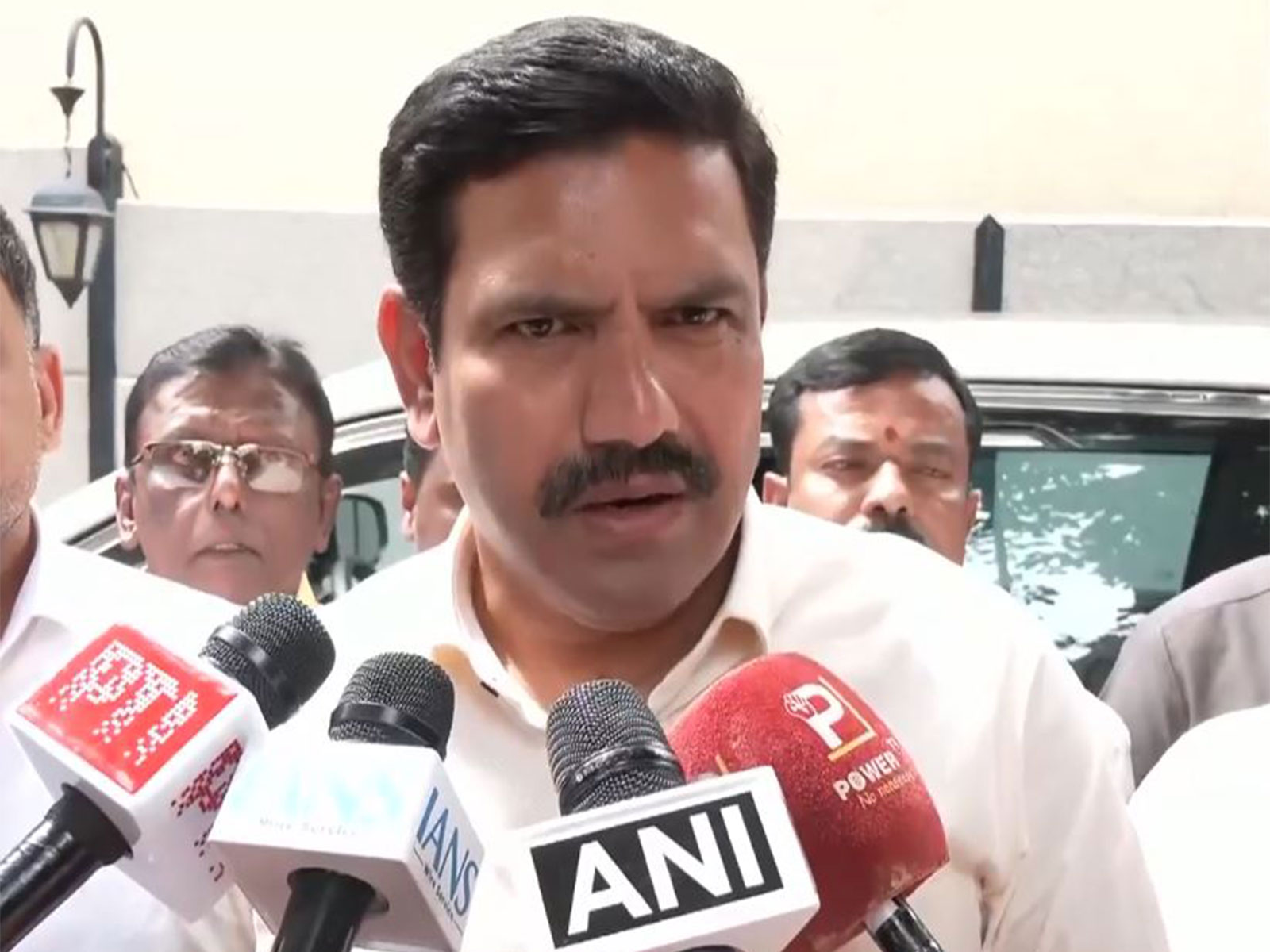 Karnatka BJP state President BY Vijayendra (Photo/ANI)