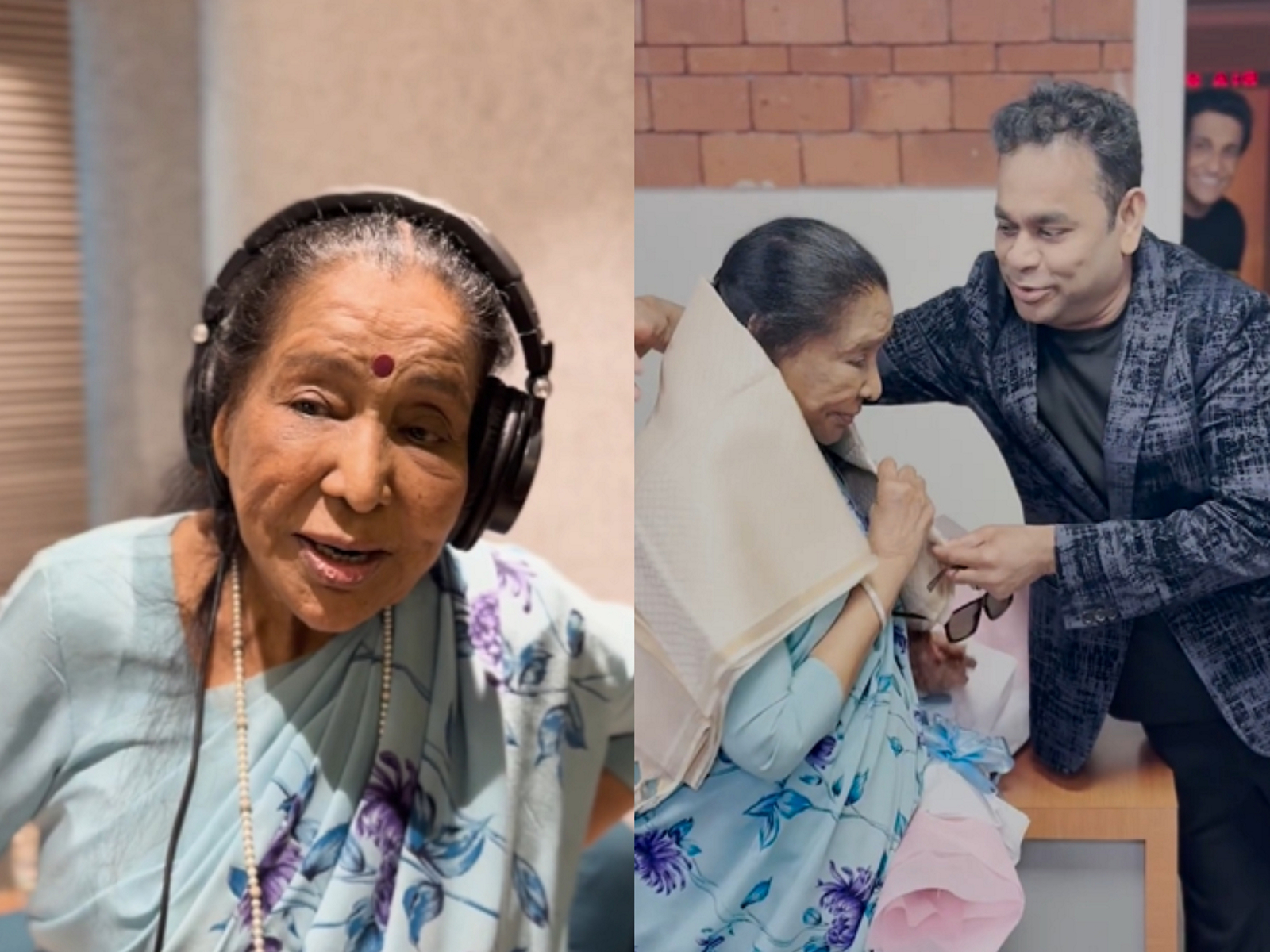 AR Rahman's tribute song for legendary Asha Bhosle (Photo/X@arrahman) AR Rahman's tribute song for legendary Asha Bhosle (Photo/X@arrahman)