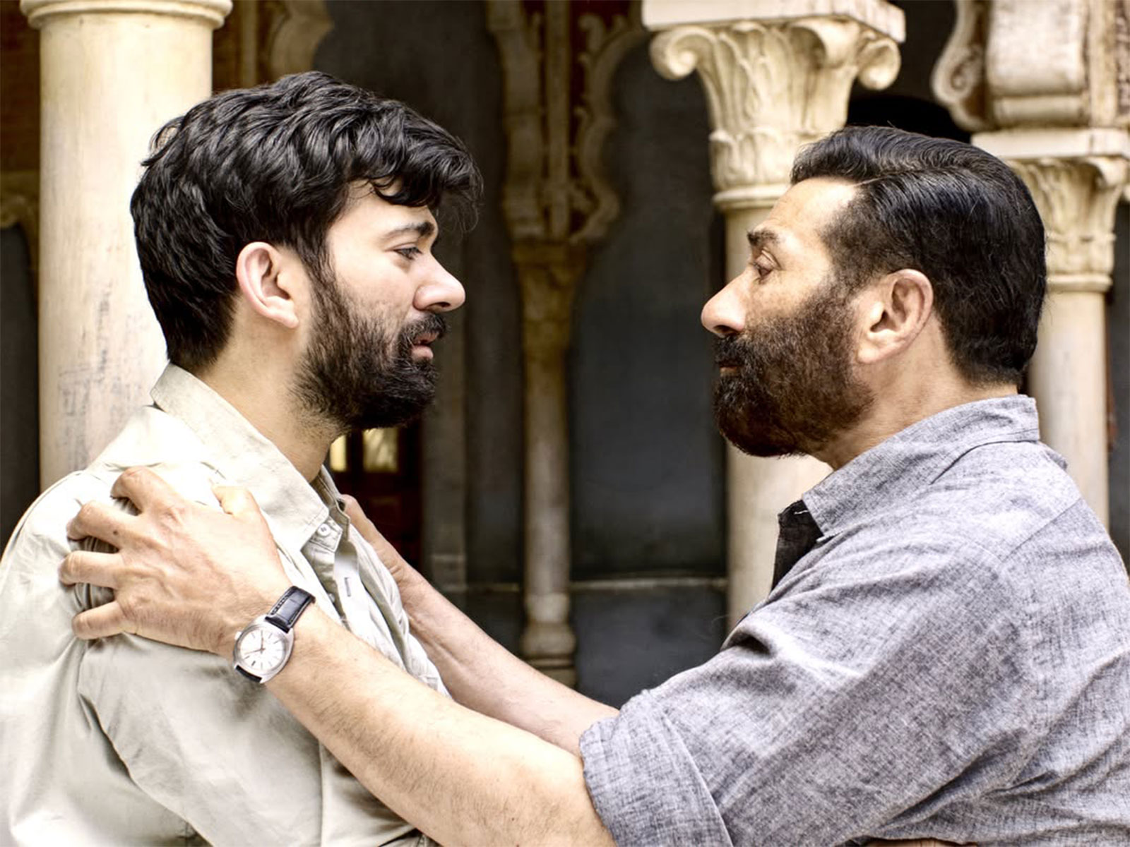 Karan Deol, Sunny Deol (Photo/Instagram@imkarandeol)