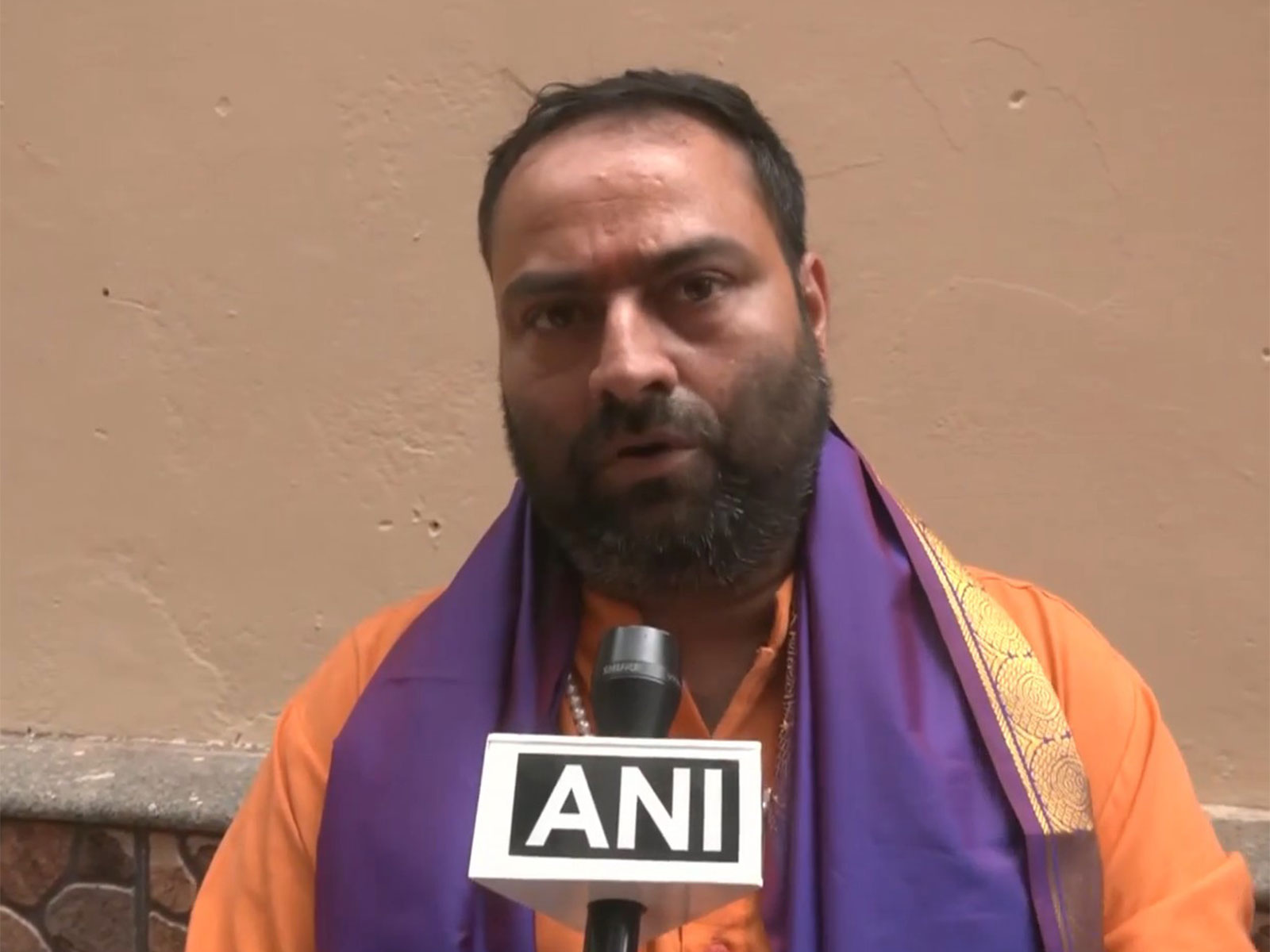 Kamakhya Temple priest Himadri Sarma (Photo/ANI)