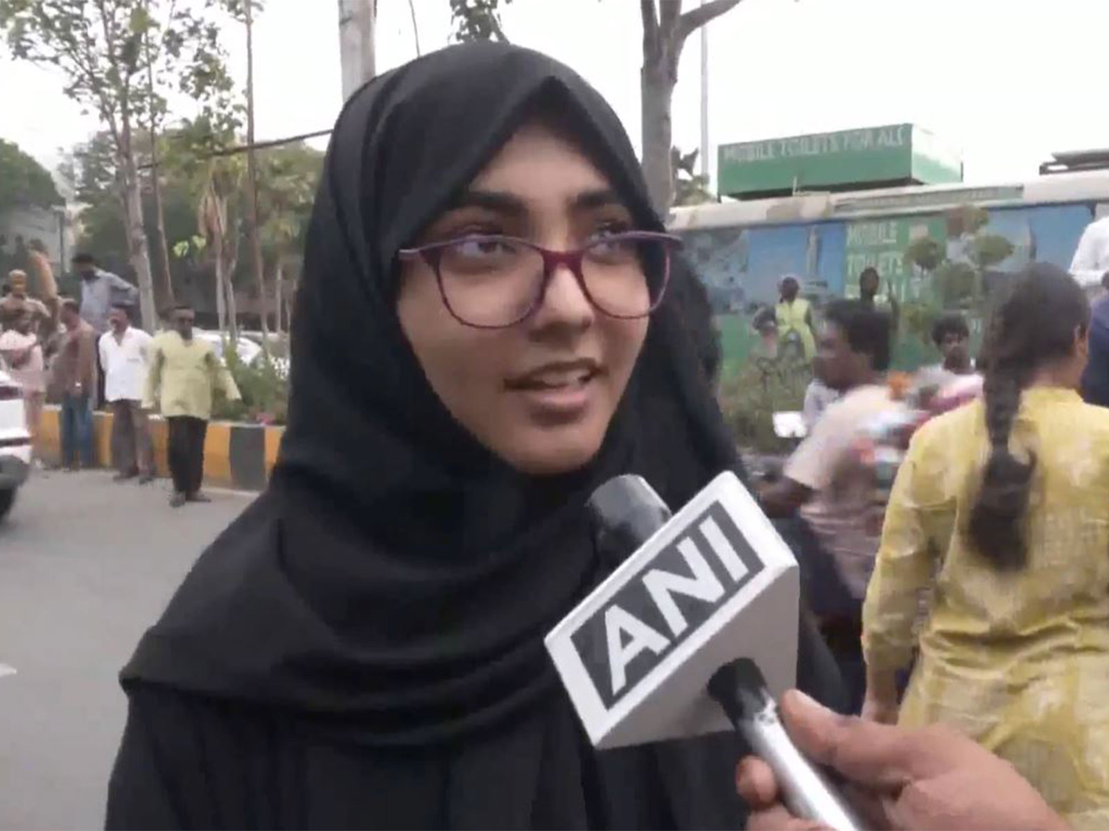 NEET candidate shares her feedback (Photo/ANI)