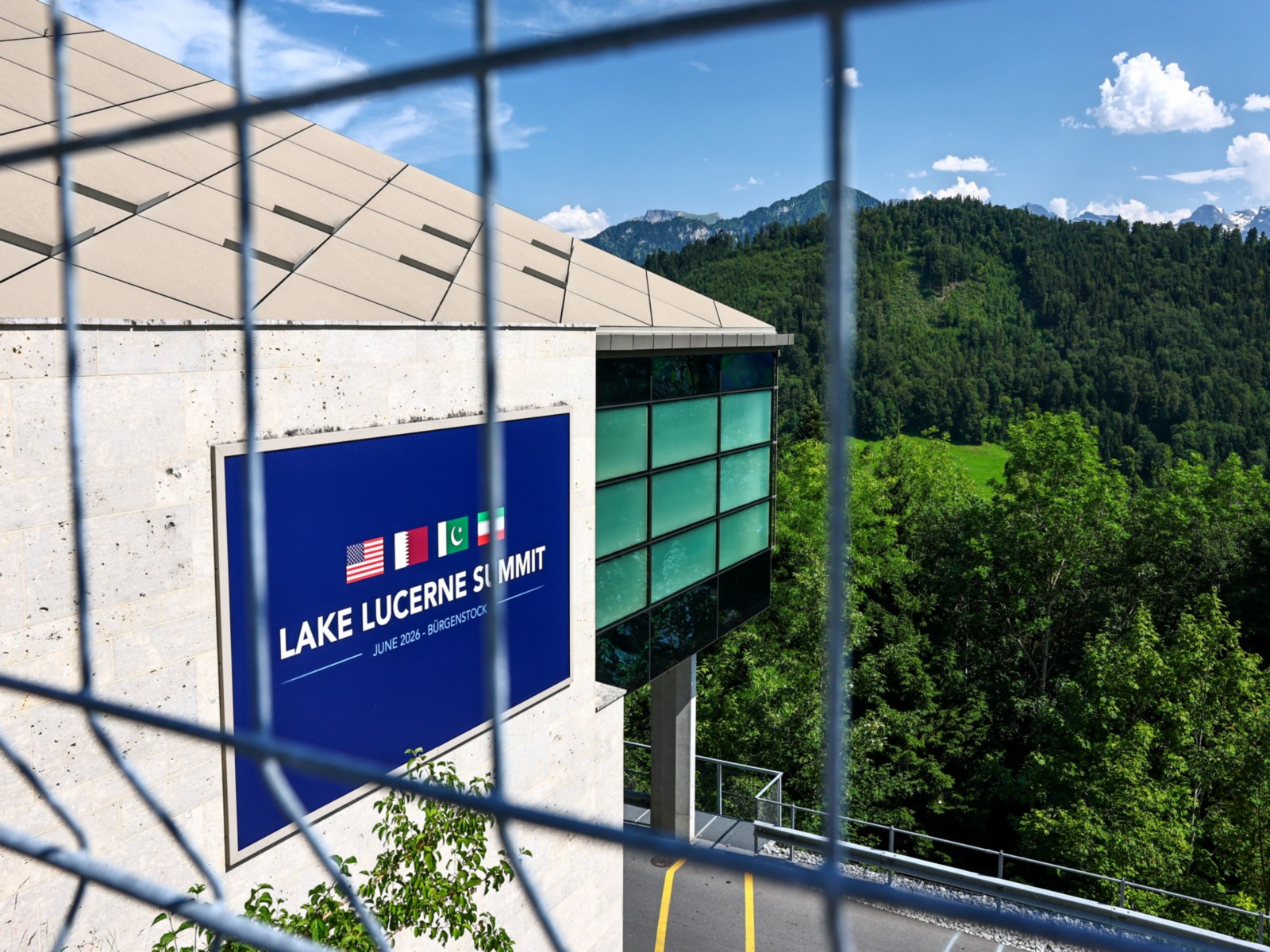 Lake Lucerne Summit in Obbรผrgen, near Lucerne, Switzerland (Photo/Reuters) Lake Lucerne Summit in Obbรผrgen, near Lucerne, Switzerland (Photo/Reuters)