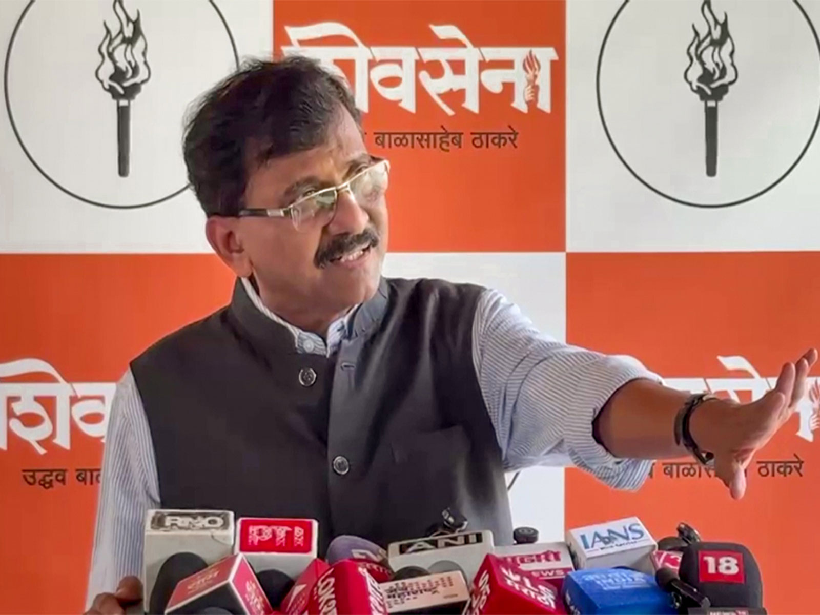 Shiv Sena (UBT) MP Sanjay Raut (File photo/ANI)