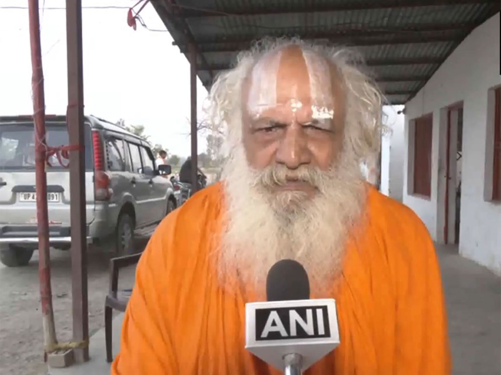 Former litigant for Ram Lalla and Mahant of Hanumangarhi Temple, Mahant Dharmadas Baba (Photo/ANI) Former litigant for Ram Lalla and Mahant of Hanumangarhi Temple, Mahant Dharmadas Baba (Photo/ANI)