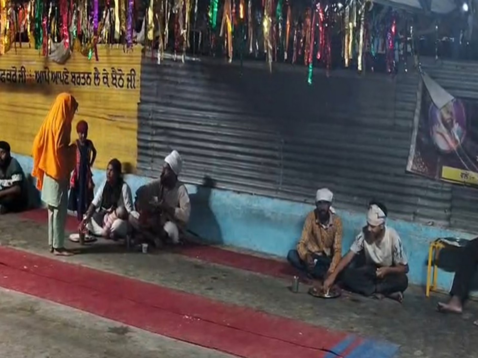 Visual from a local Gurdwara in Nagarasu (Photo/ANI)