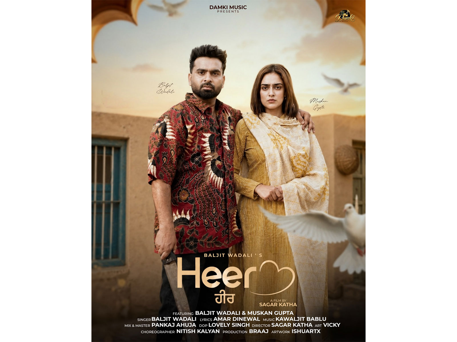 Priti Bamra Unveils Debut Production 'Heer', a Soulful Punjabi Love Ballad Featuring Baljit Wadali Priti Bamra Unveils Debut Production 'Heer', a Soulful Punjabi Love Ballad Featuring Baljit Wadali