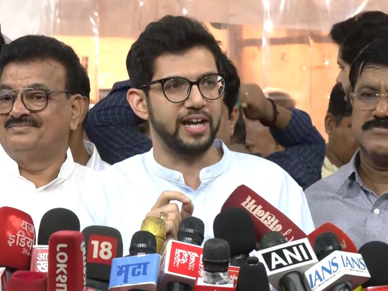 Shiv Sena (UBT) MLA Aaditya Thackeray (Photo/ANI)