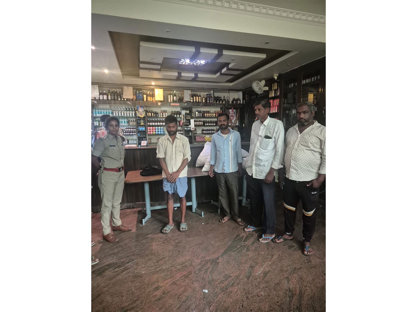 The North Division Police of Bengaluru City registered cases against wine shops (Photo/ANI) The North Division Police of Bengaluru City registered cases against wine shops (Photo/ANI)