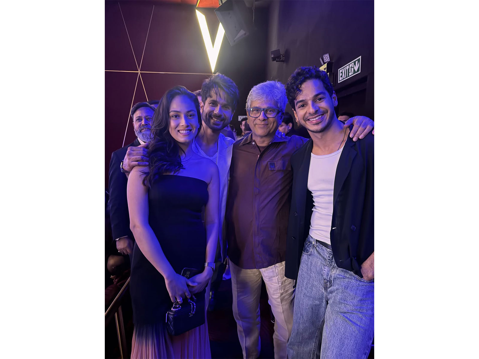 Ishaan Khatter watches 'Cocktail 2' with family (Photo/Instagram@ishaankhatter)