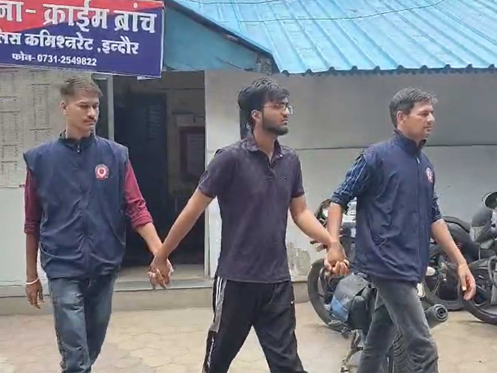 Accused in police custody (Photo / police)
