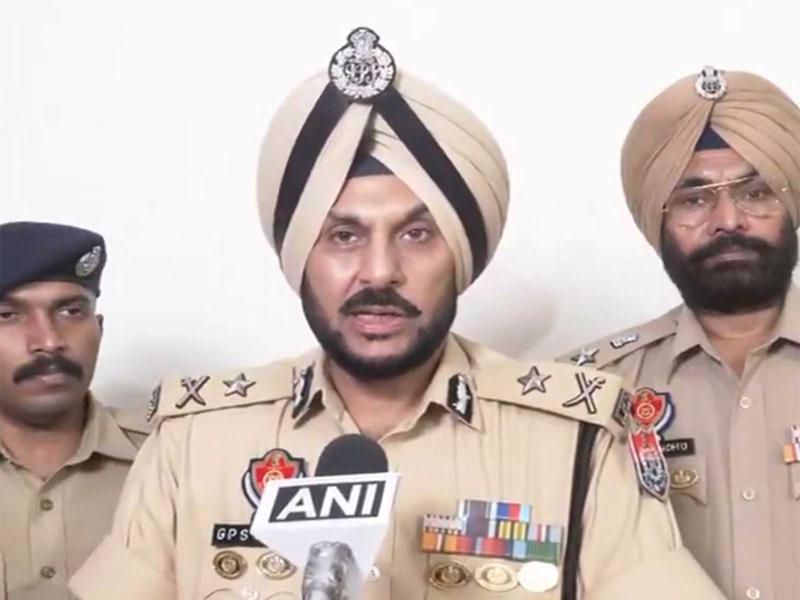 Gurpreet Singh Bhullar, Commissioner of Police, Amritsar (Photo/ANI)