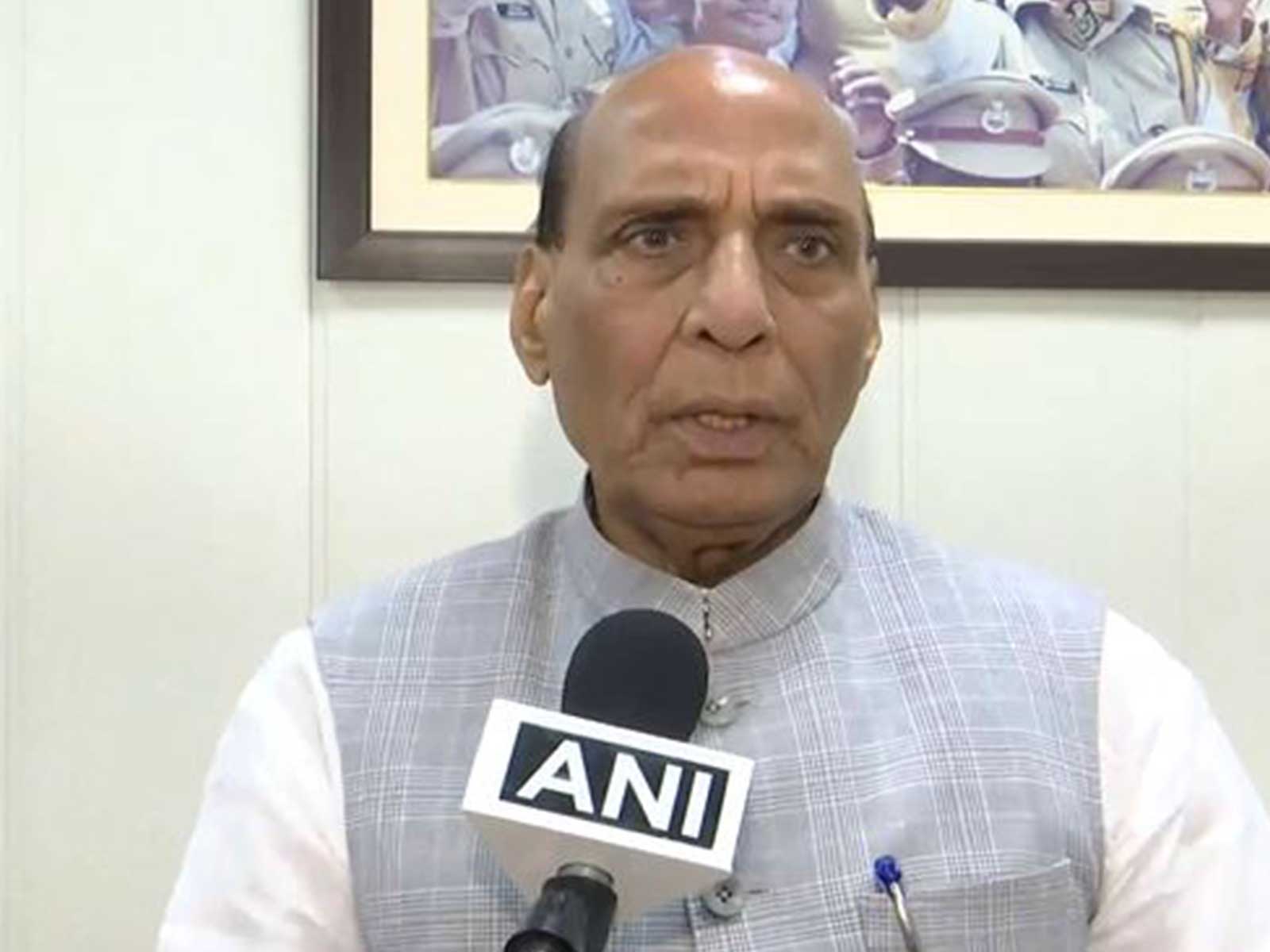 Defence Minister Rajnath Singh (Photo/ANI)