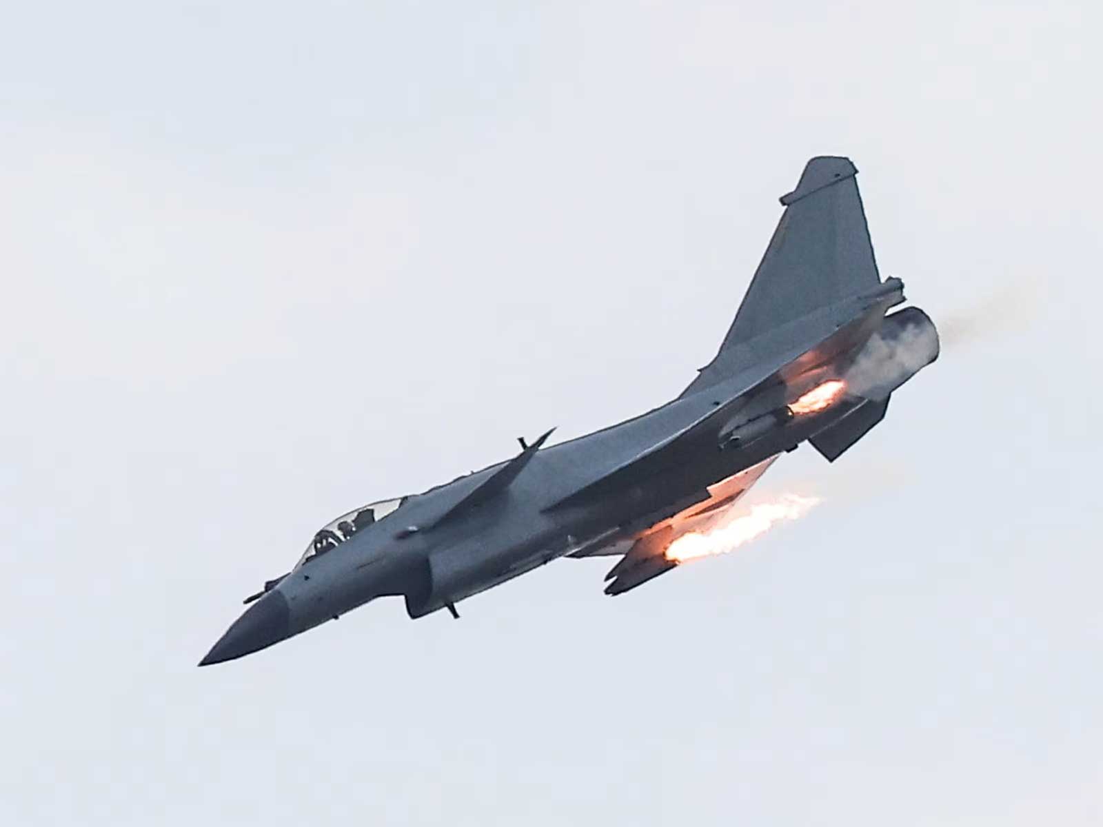 A Chinese Chengdu J-10 fighter aircraft (Photo/Reuters)