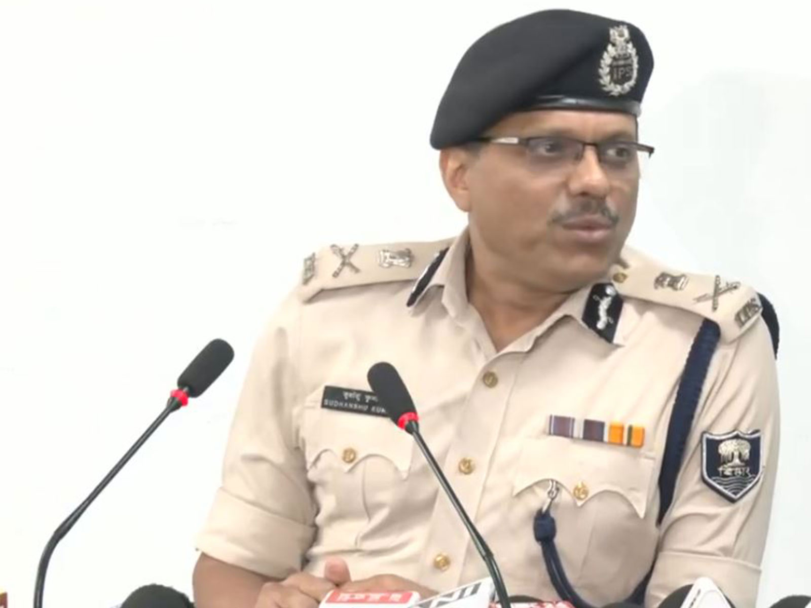 Bihar Police ADG (L&O), Sudhanshu Kumar (Photo/ANI) Bihar Police ADG (L&O), Sudhanshu Kumar (Photo/ANI)