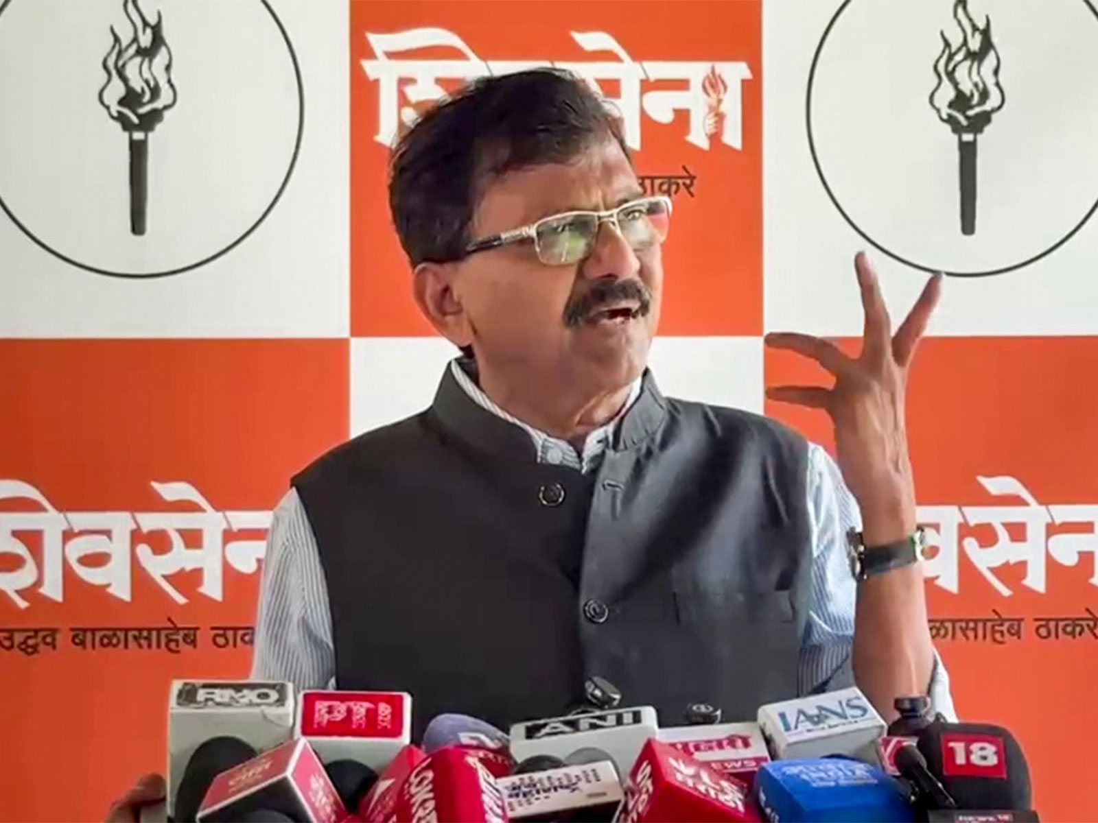 Shiv Sena UBT MP Sanjay Raut (File Photo/ANI)