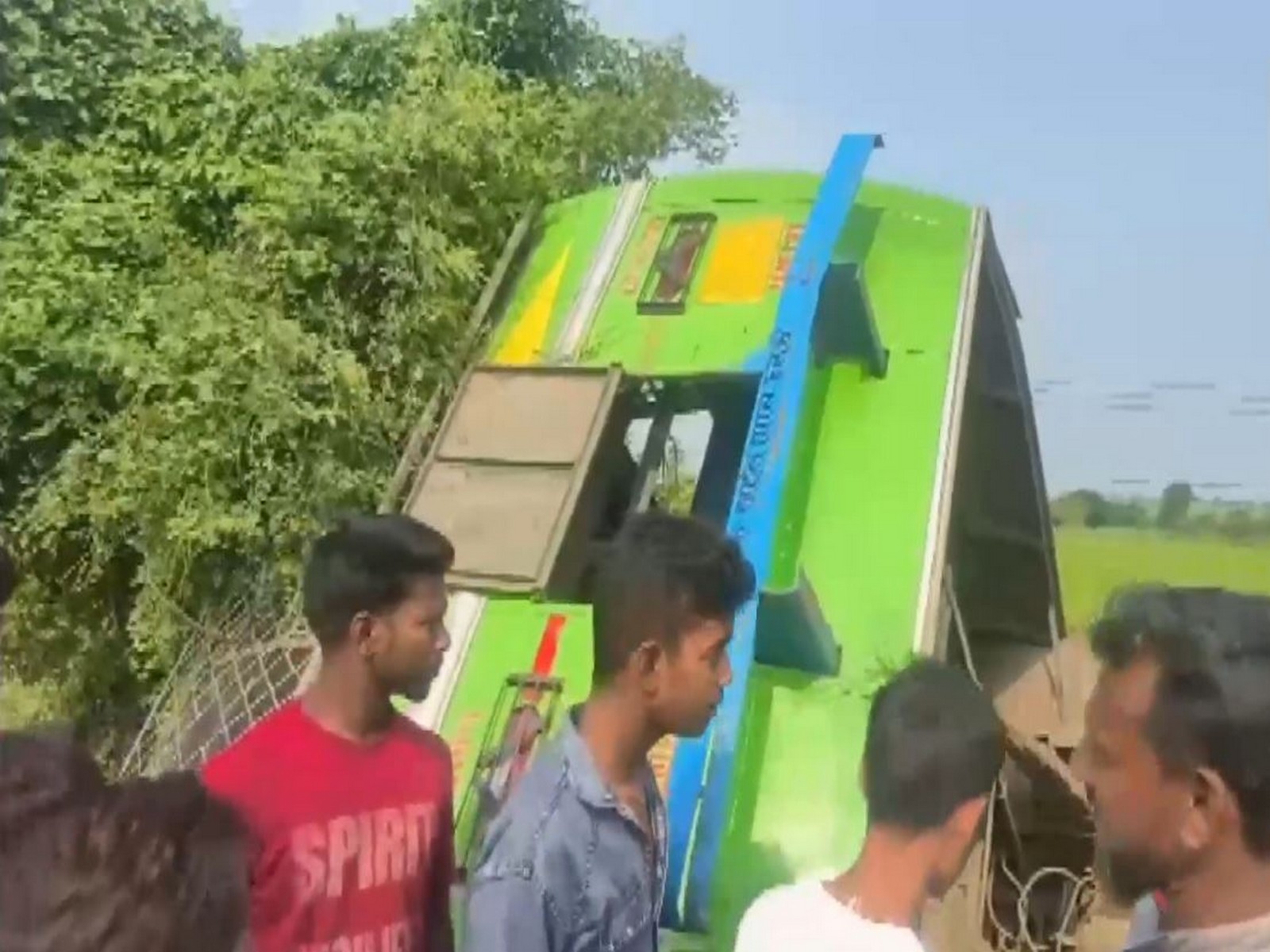 Visual from the incident (Photo/ANI) Visual from the incident (Photo/ANI)