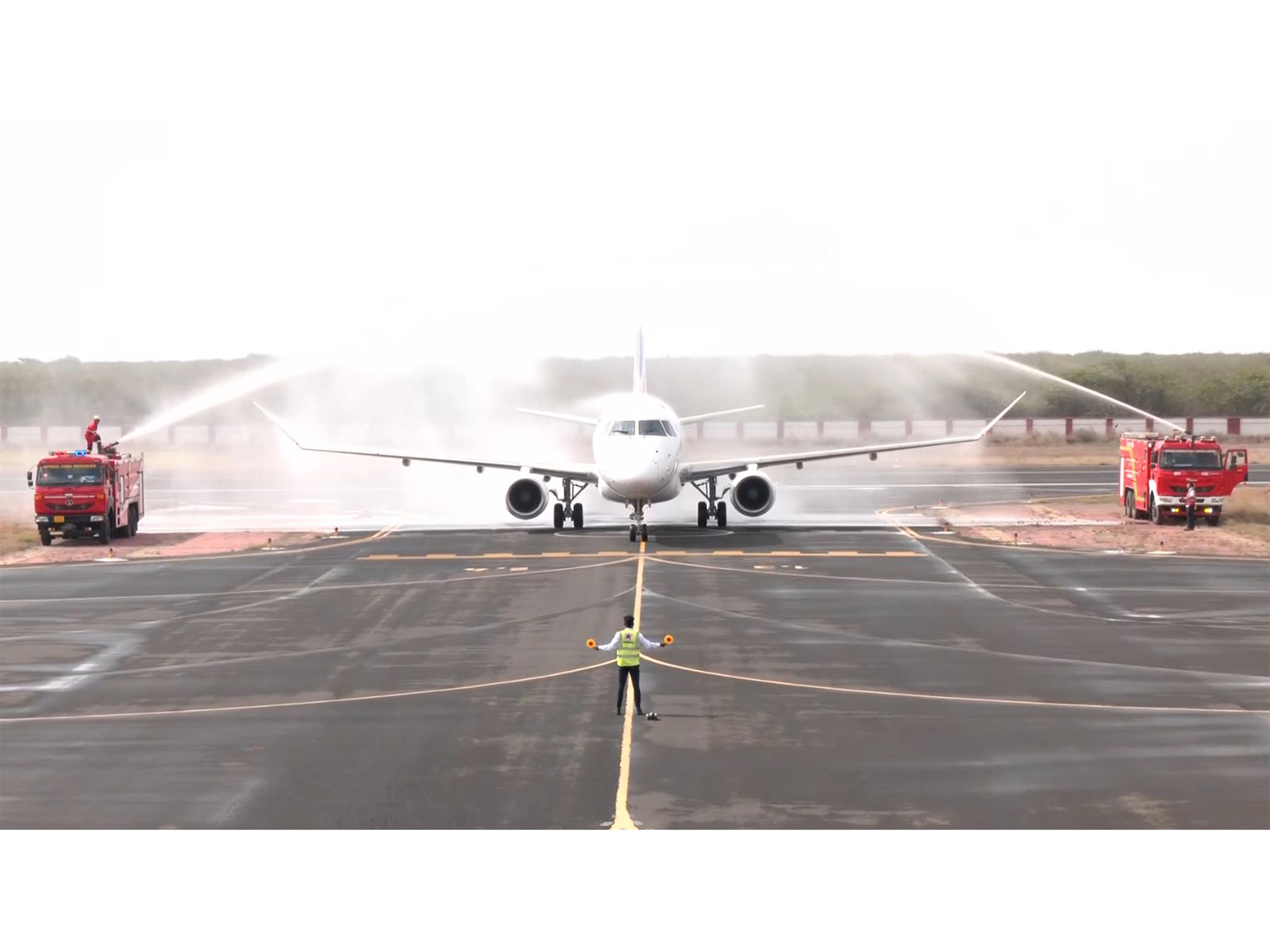 Flight at Adani Mundra Airport (Photo/ANI)