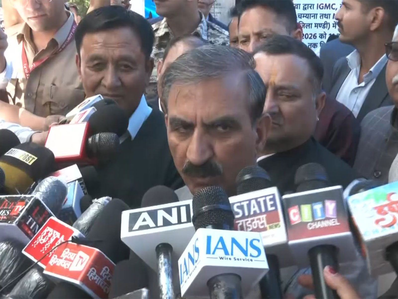 Himachal Pradesh Chief Minister Sukhvinder Singh Sukhu (Photo/ANI)