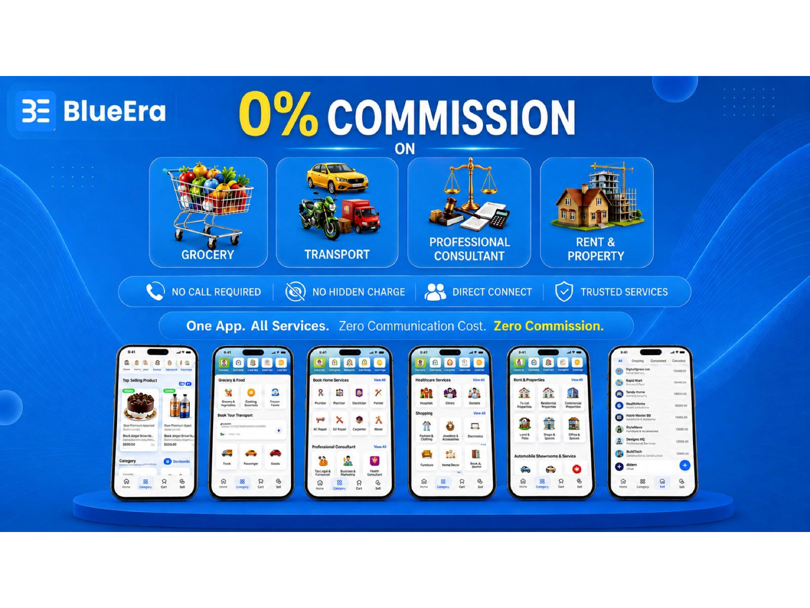 Zero-Commission Model Supports BlueEra’s Vision for Hyperlocal Commerce and Community-Led Growth