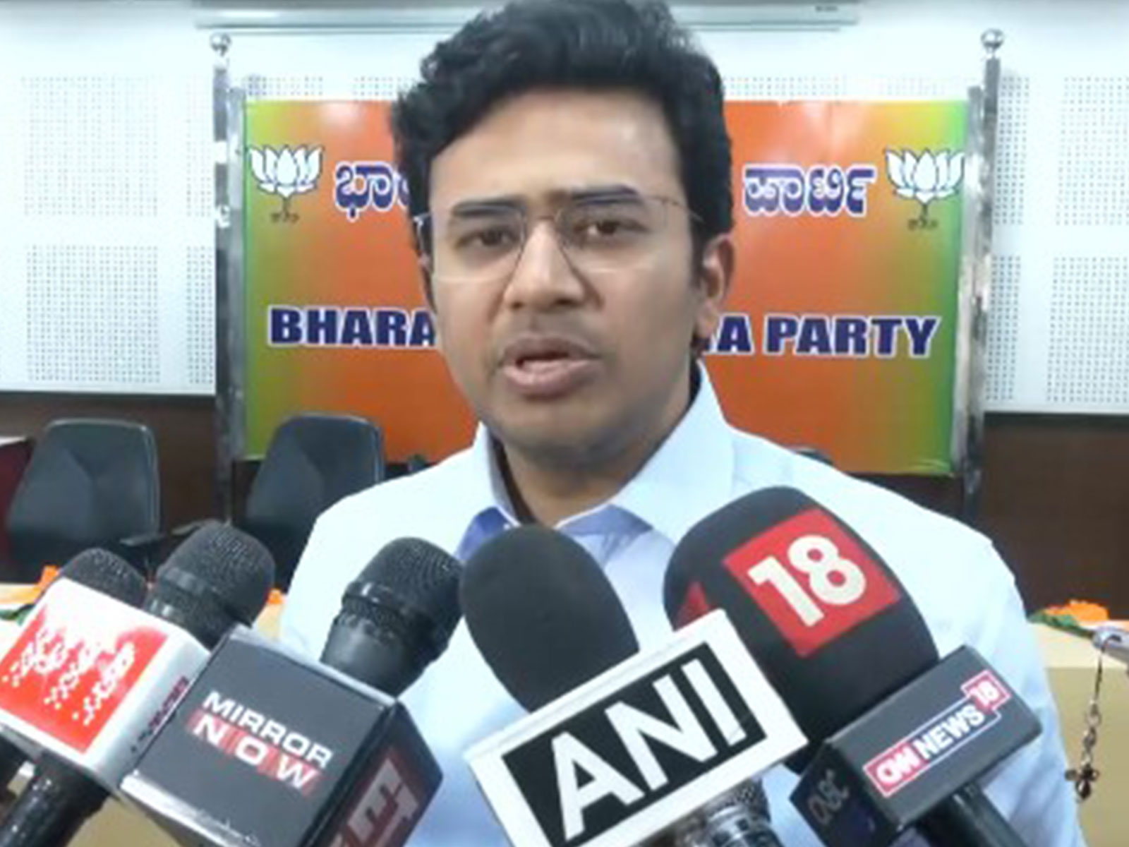 BJP MP Tejasvi Surya (File Photo/ANI)
