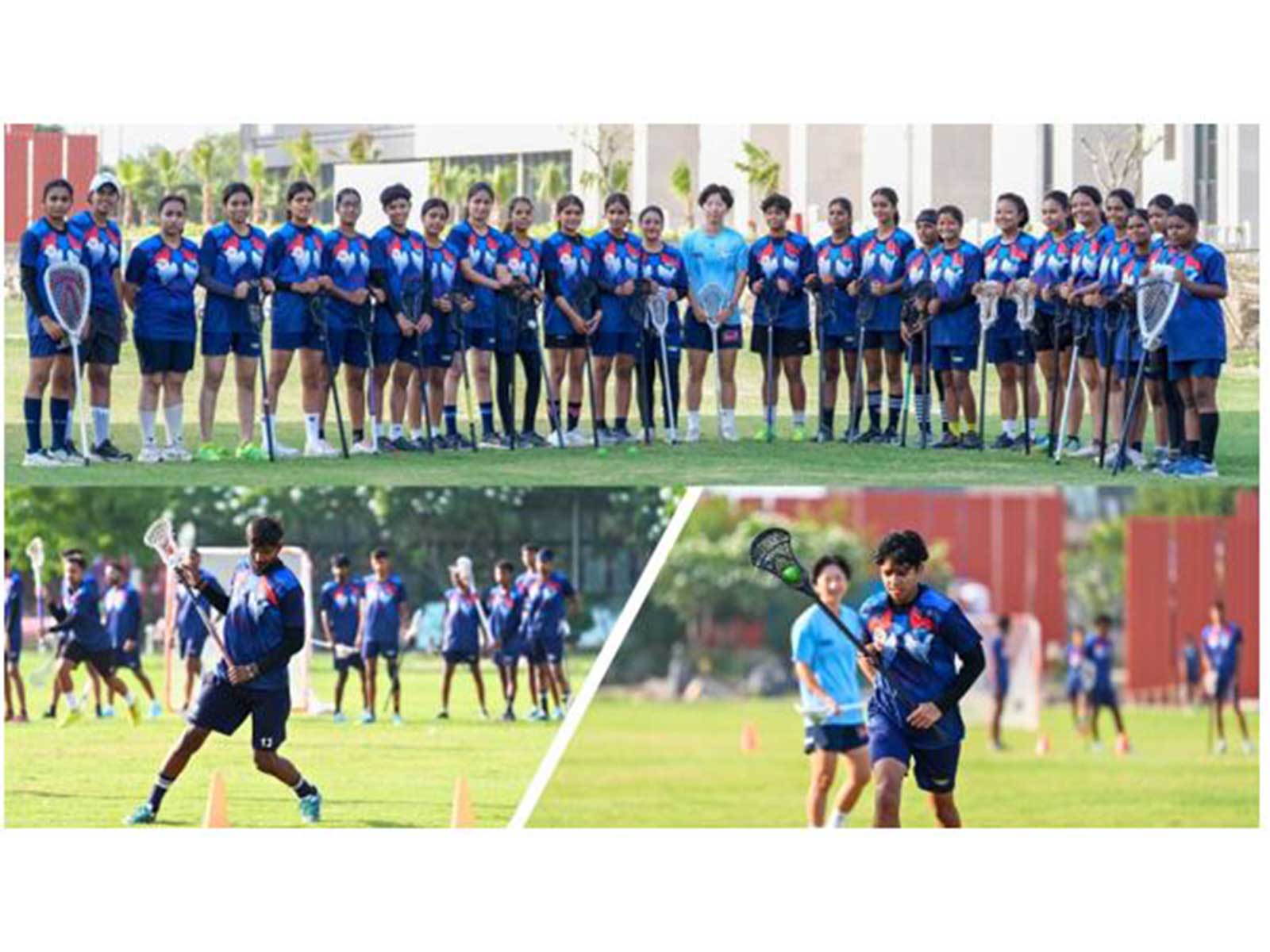 Road to Los Angeles Olympics 2028 Begins at Galgotias University for India’s Lacrosse Teams