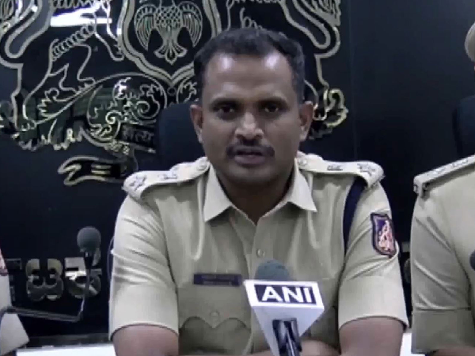 Tumakuru Superintendent of Police (SP) Ashok K Venkat (Photo/ANI) Tumakuru Superintendent of Police (SP) Ashok K Venkat (Photo/ANI)