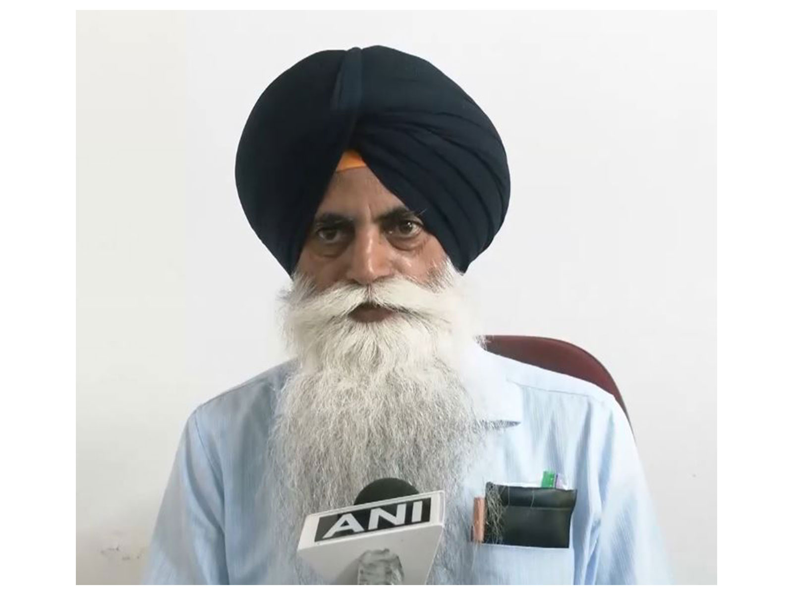 Shiromani Gurdwara Parbandhak Committee Member and Advocate Bhagwant Singh Sialka (Photo/ANI)