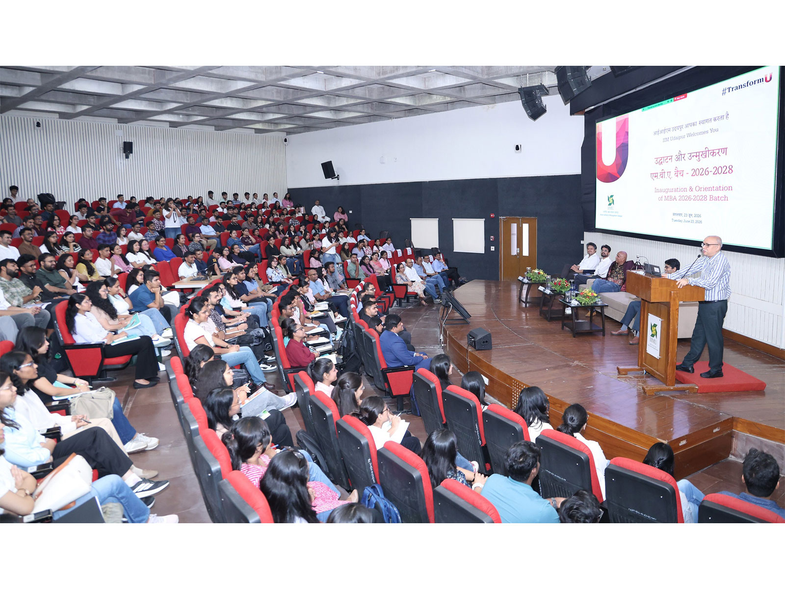 IIMU Welcomes Two-Year MBA Batch 2026-28
