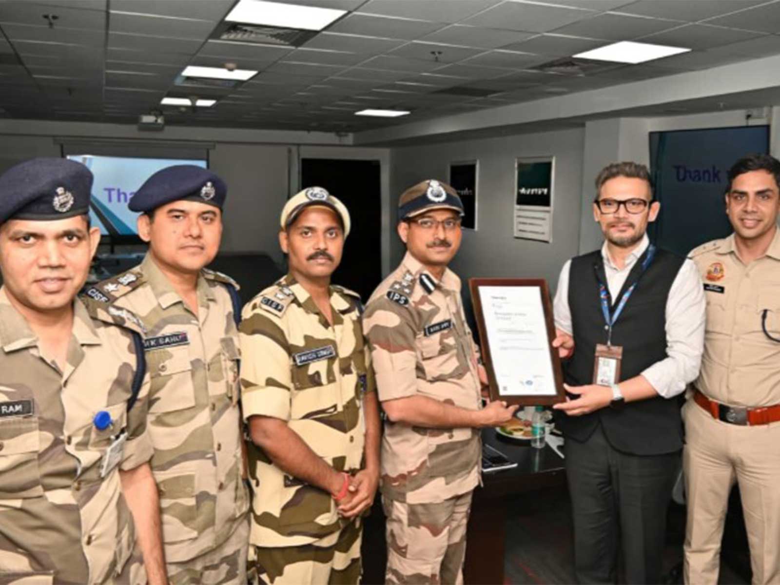 DNV awards CISF quality management certification after audit of IGI airport security (Photo/X@CISFHQrs)