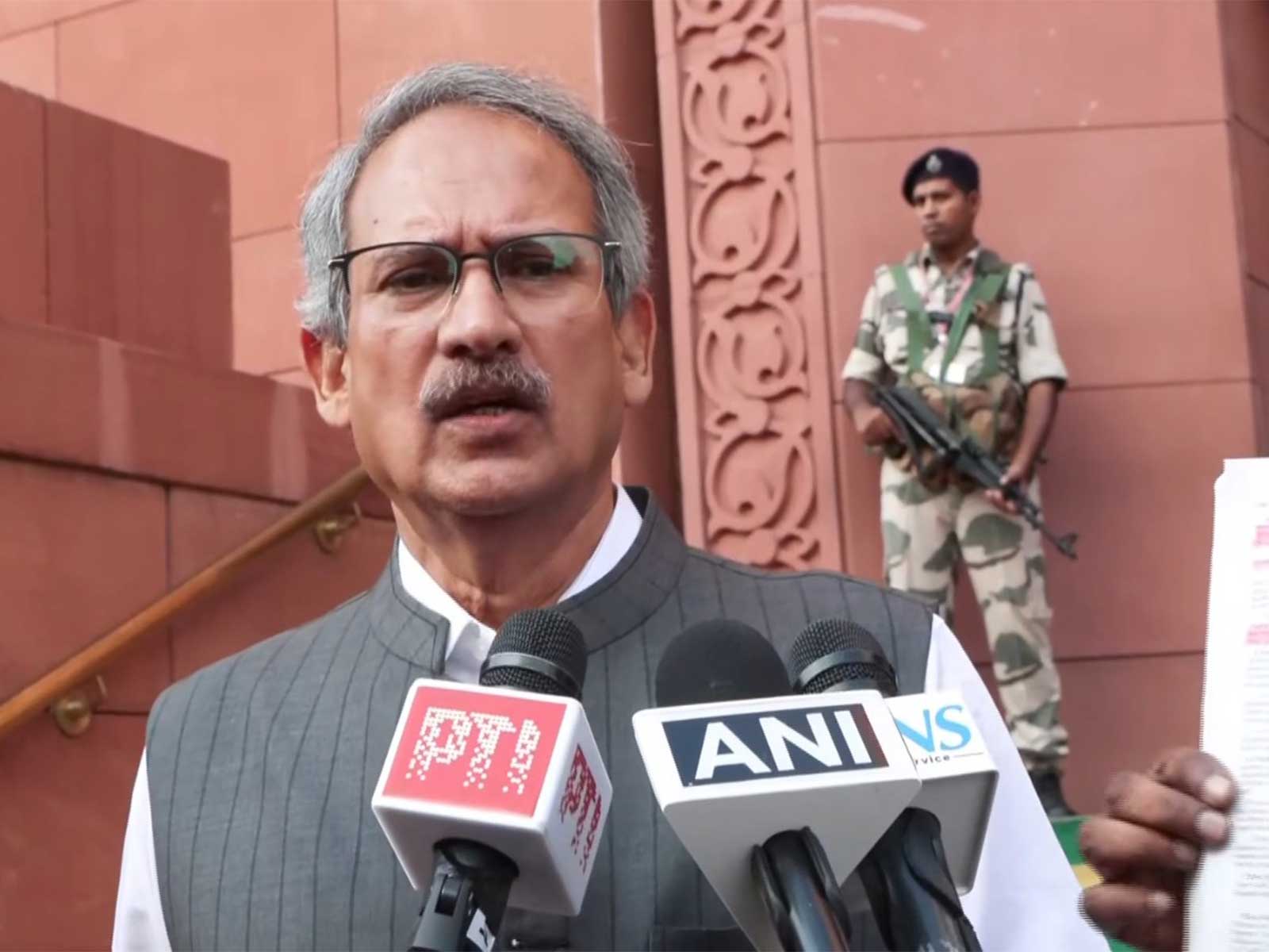 Shiv Sena (UBT) MP Anil Desai (Photo/ANI)