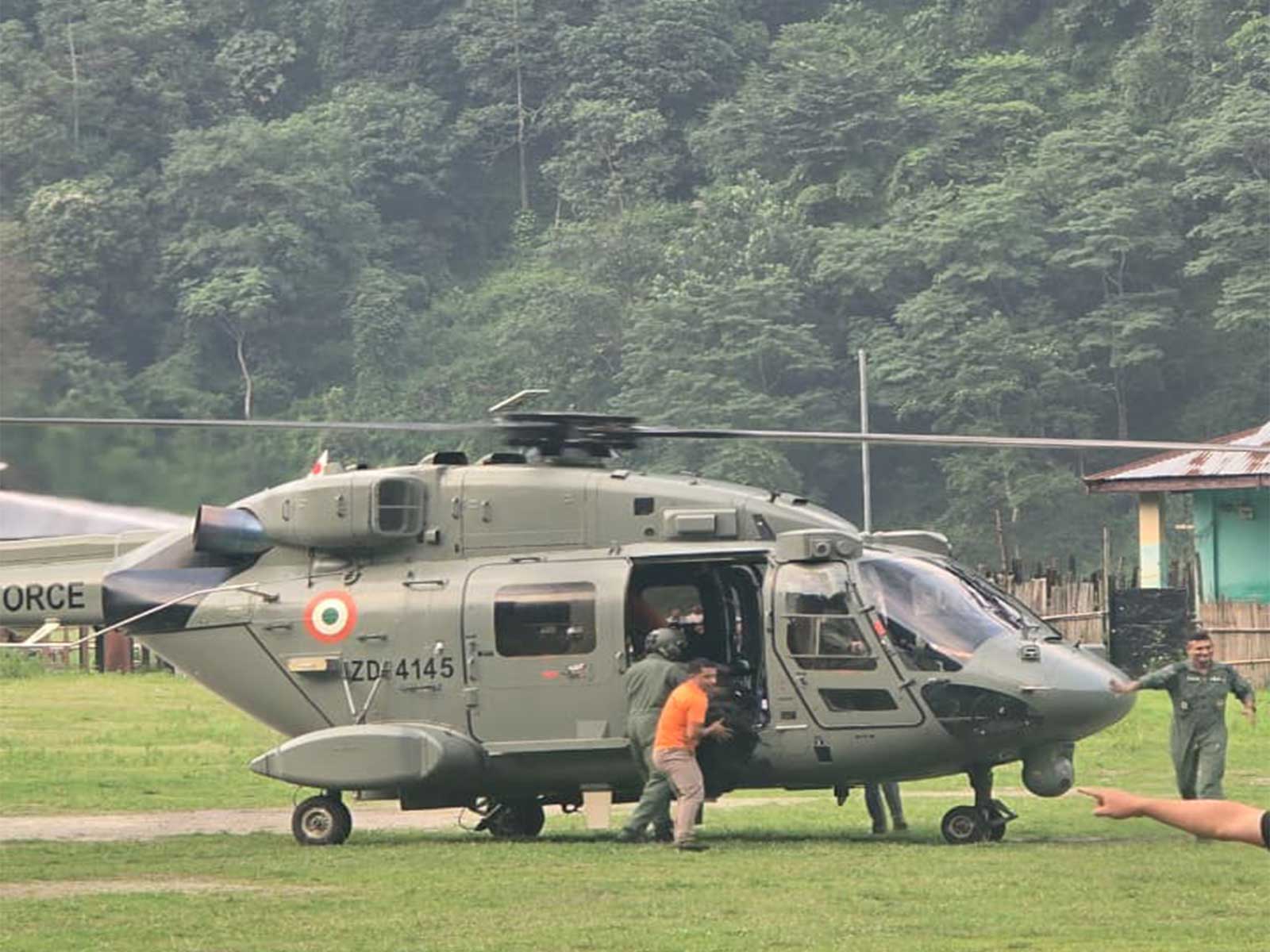 IAF launches rescue operation in Arunachal flood-hit Keyi Panyor (Photo/DIPR Arunachal Pradesh)