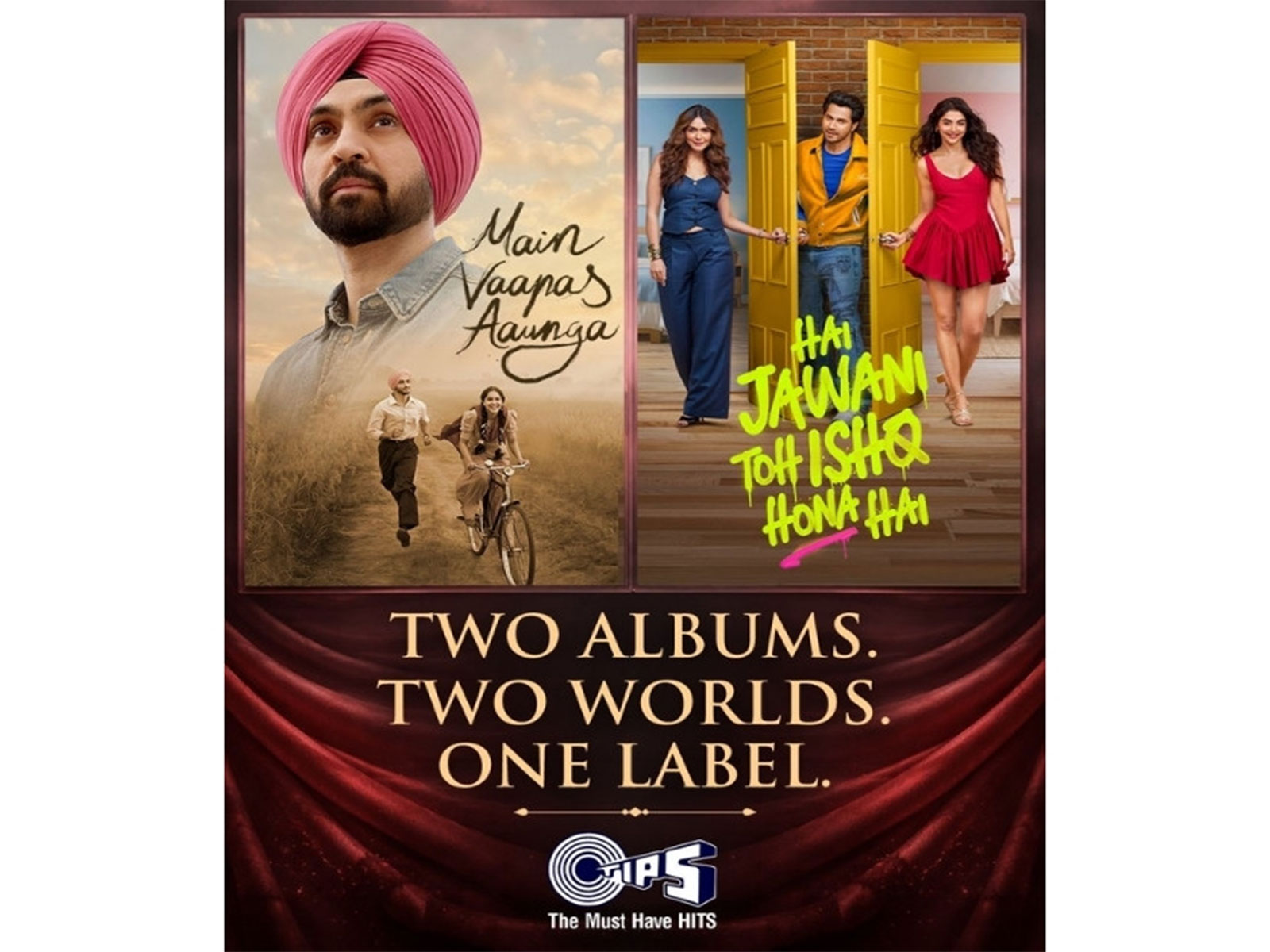 Back-to-back album triumphs cement Tips Music’s stature as India’s most versatile and formidable music powerhouse.