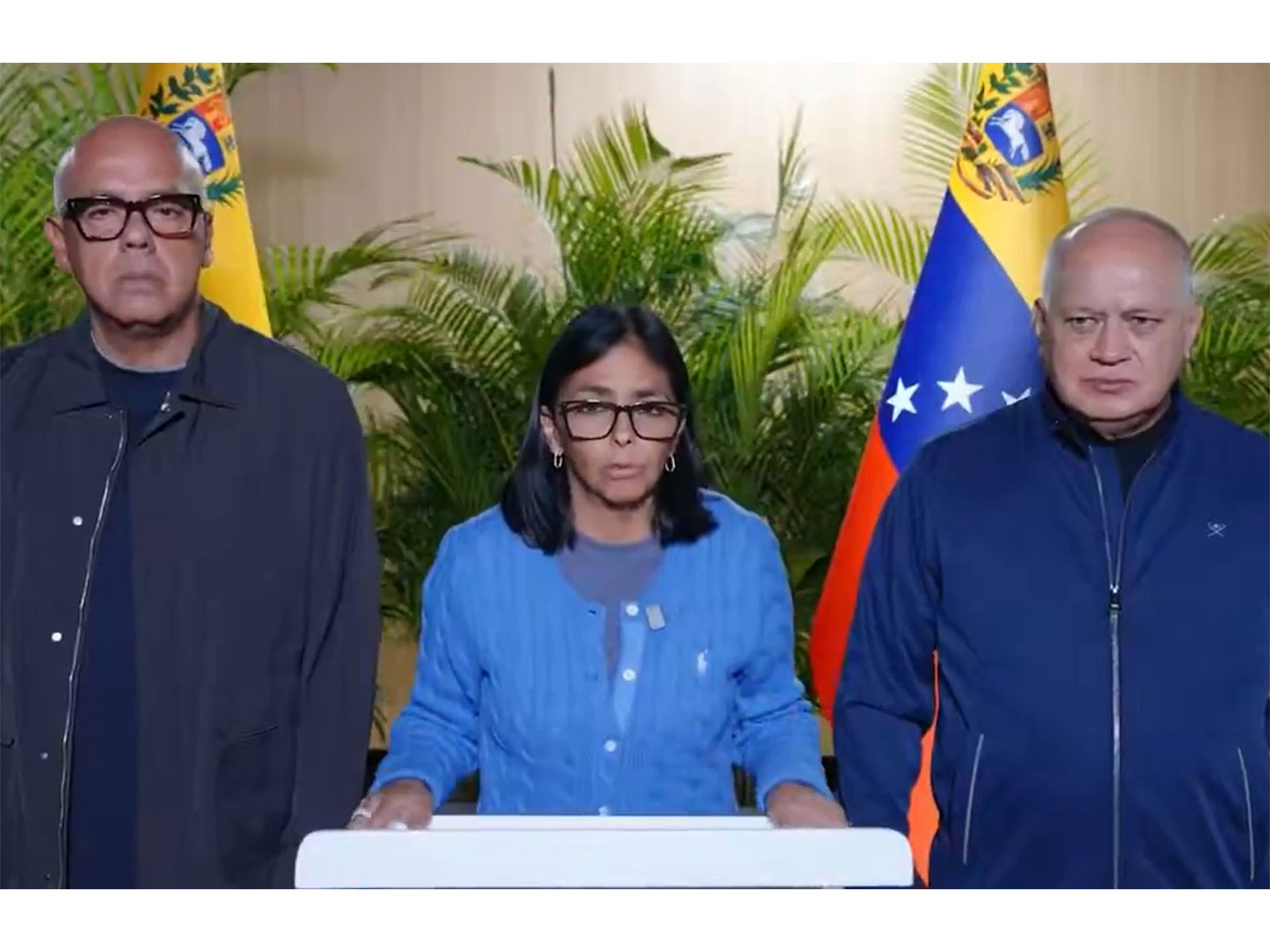 Acting Venezuelan President Delcy Rodriguez (Photo/X/@delcyrodriguezv)