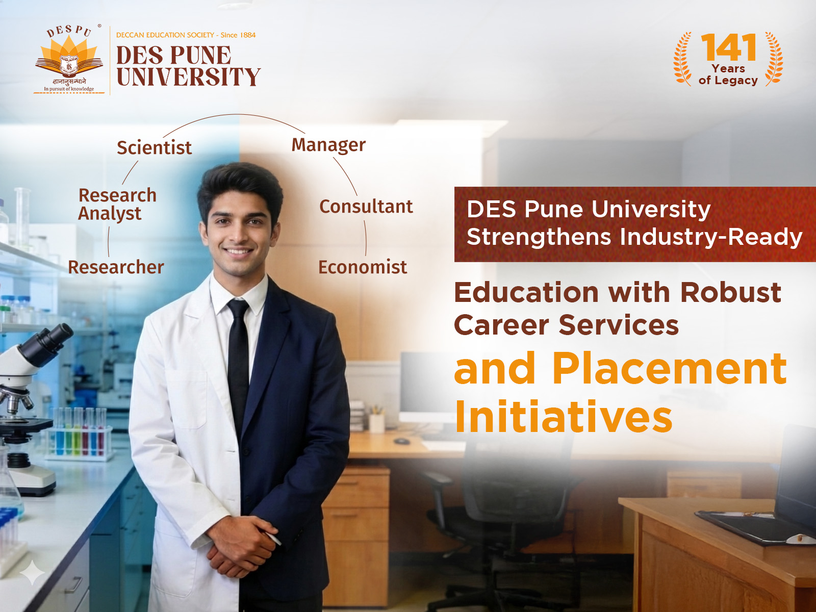 DES Pune University Strengthens Industry-Ready Education with Robust Career Services and Placement Initiatives DES Pune University Strengthens Industry-Ready Education with Robust Career Services and Placement Initiatives