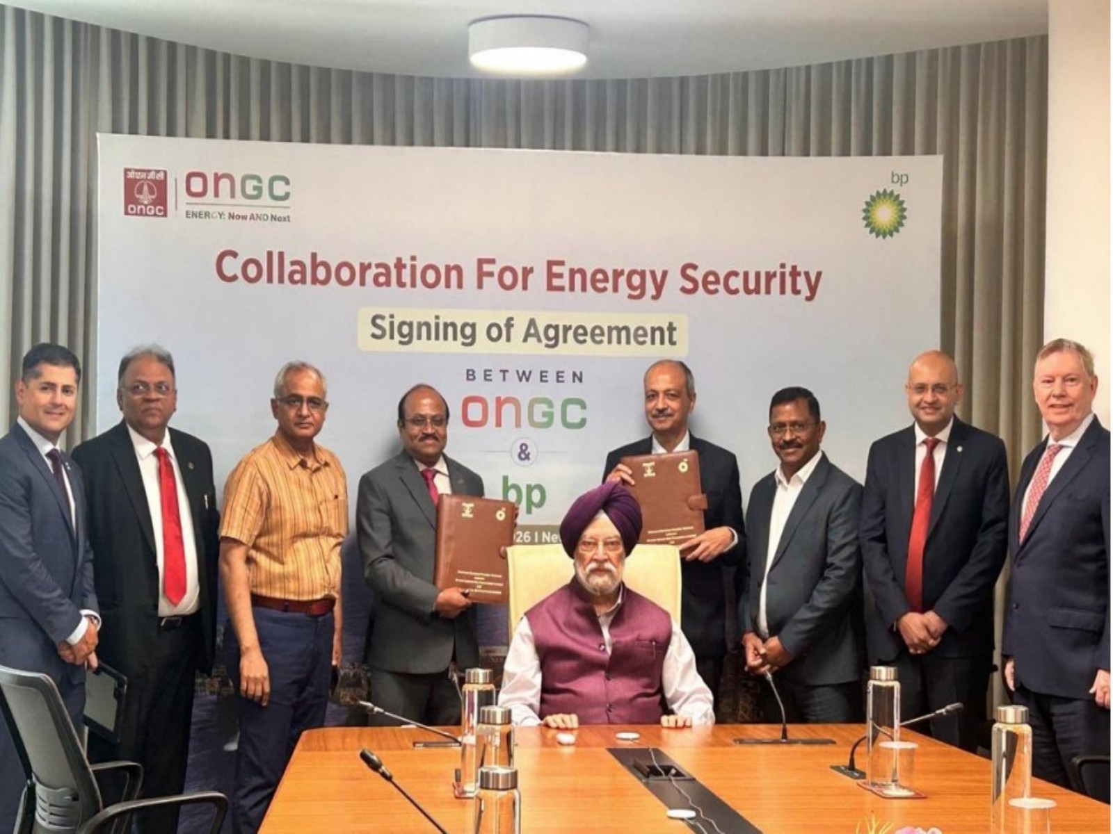 ONGC, bp sign technical services contract (Photo-ONGC)
