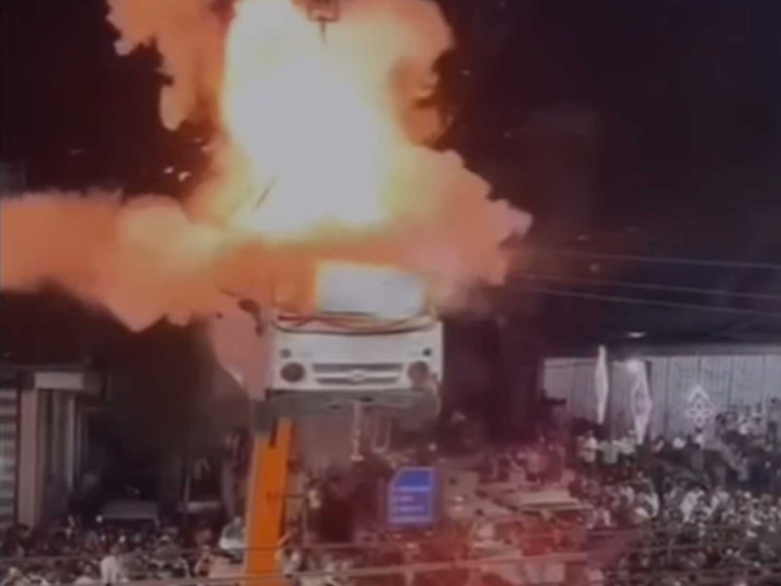 Screengrab from the viral video (Photo / social media)