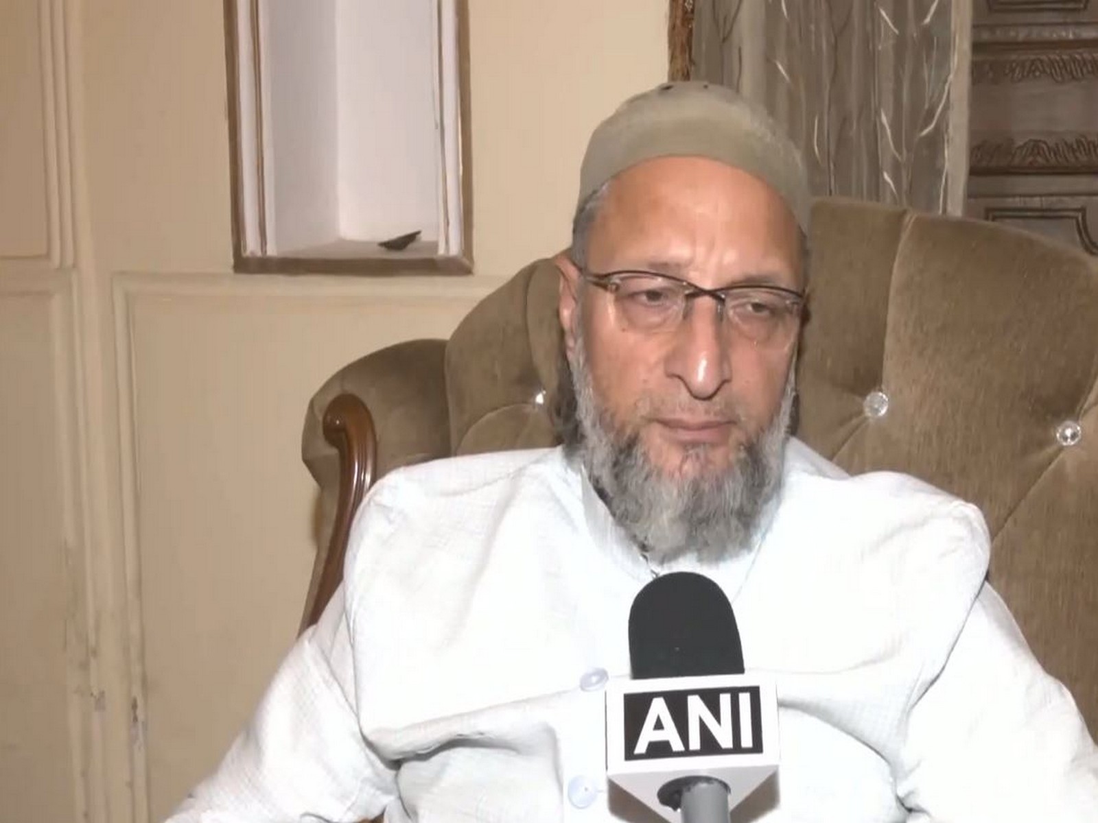 AIMIM Chief and MP Asaduddin Owaisi (Photo/ANI)