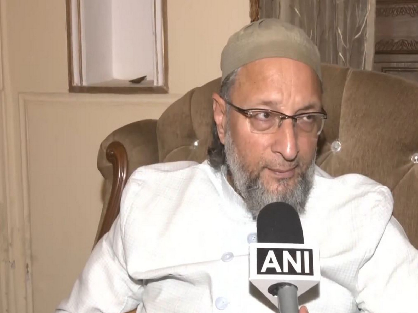 AIMIM Chief and MP Asaduddin Owaisi (Photo/ANI)