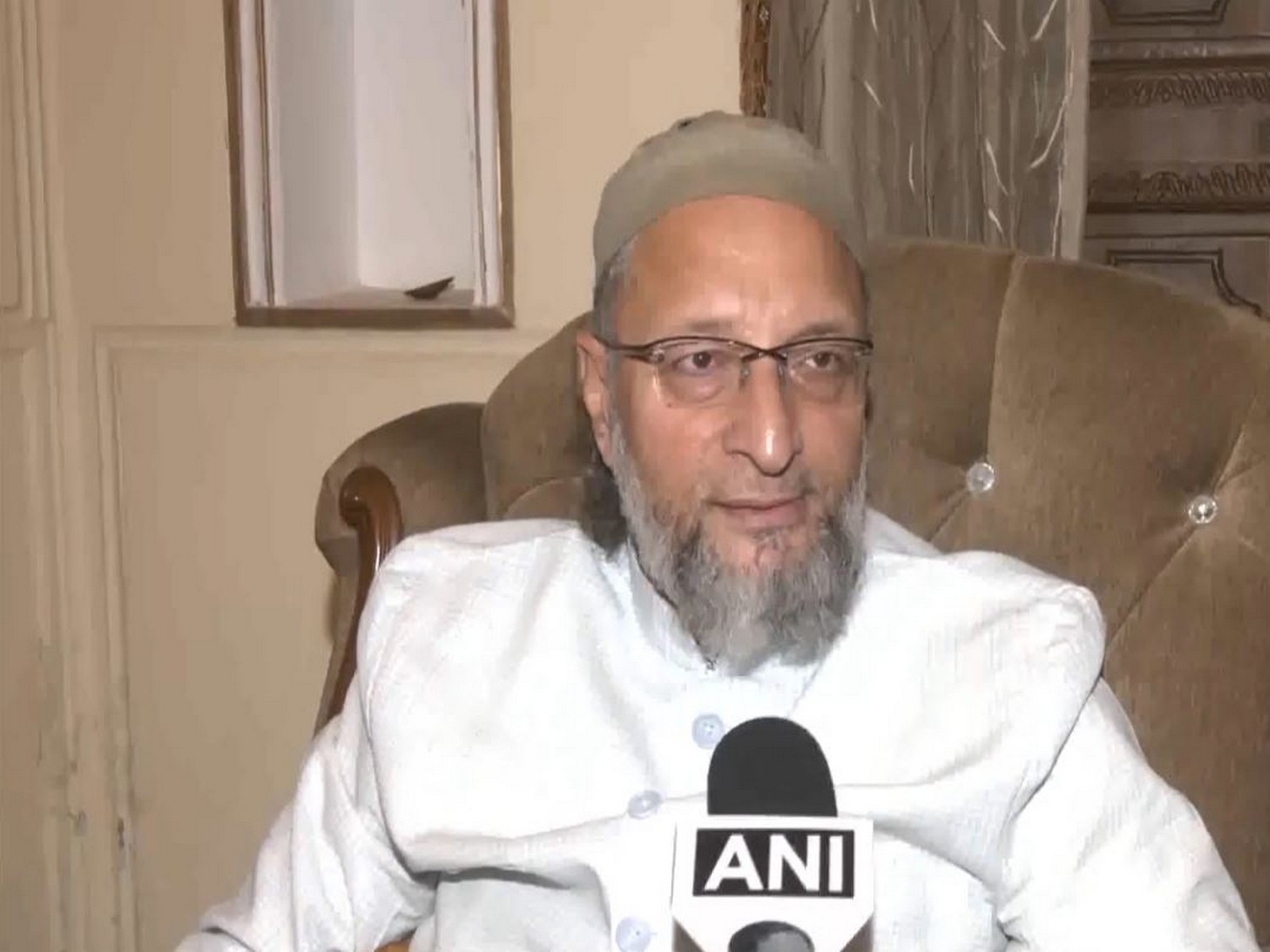 AIMIM Chief and MP Asaduddin Owaisi (Photo/ANI)
