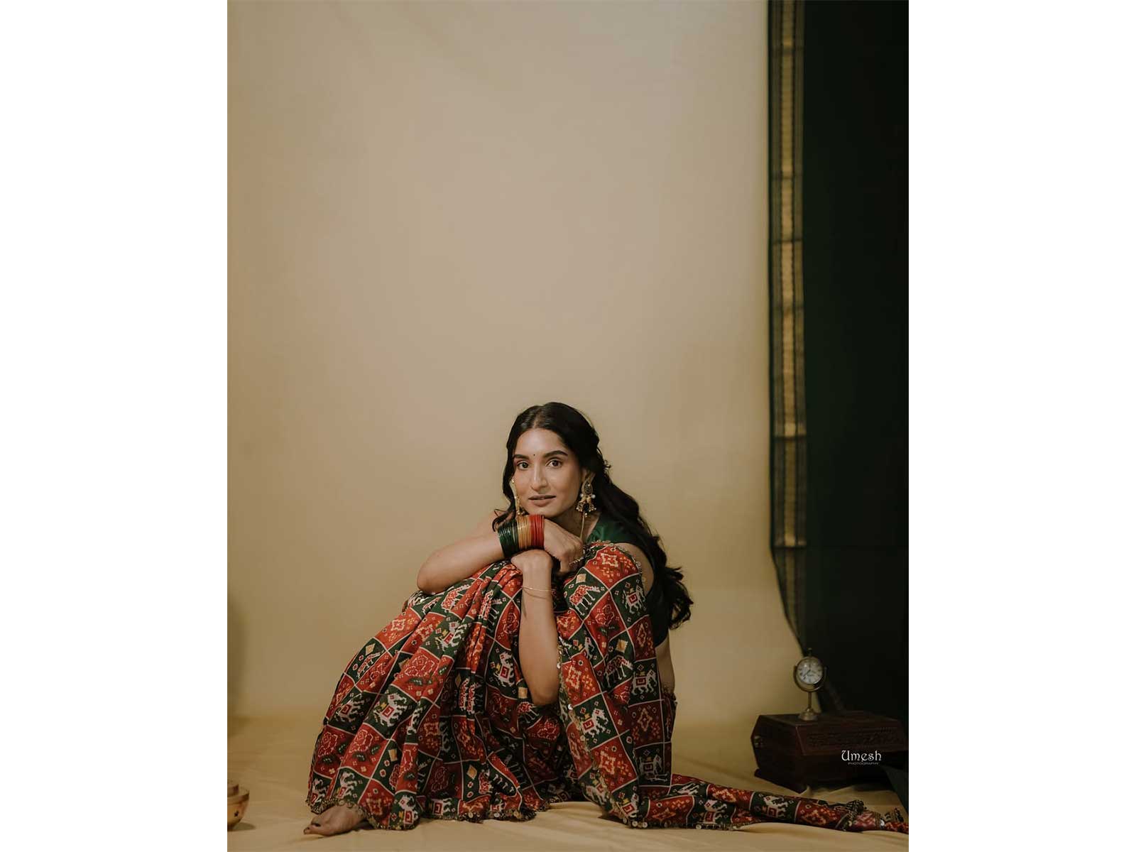Kannada film actress Krishi Thapanda (Photo/Instagram@krishithapanda)