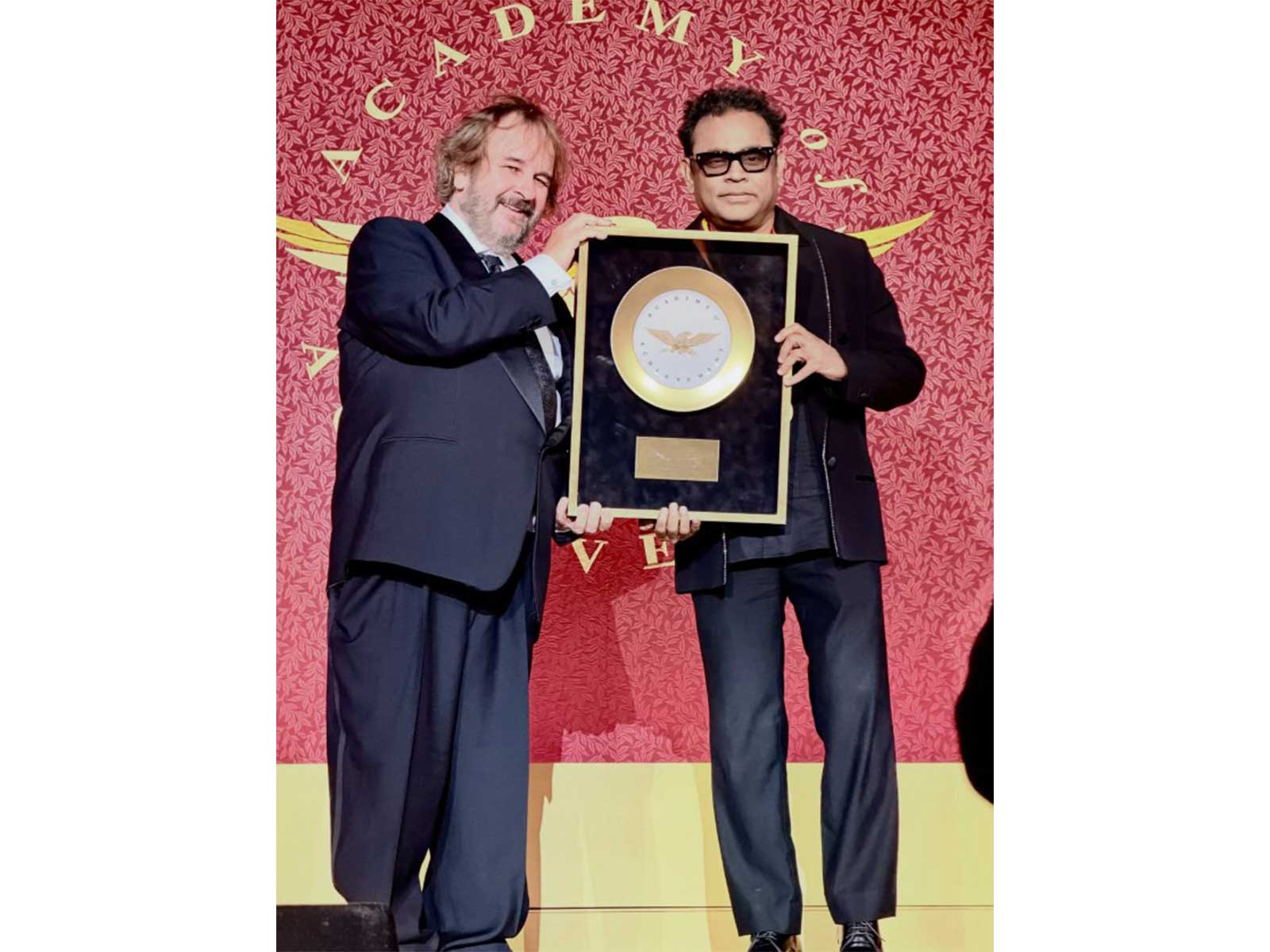 Deeply humbled to receive Academy of Achievement Award, says AR Rahman