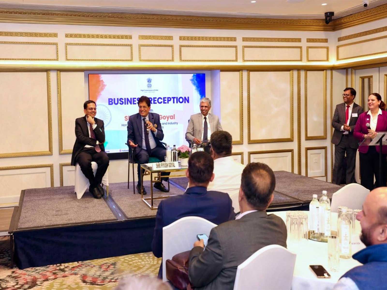Piyush Goyal speaking about India-UK CETA (Photo/X_@PiyushGoyal)
