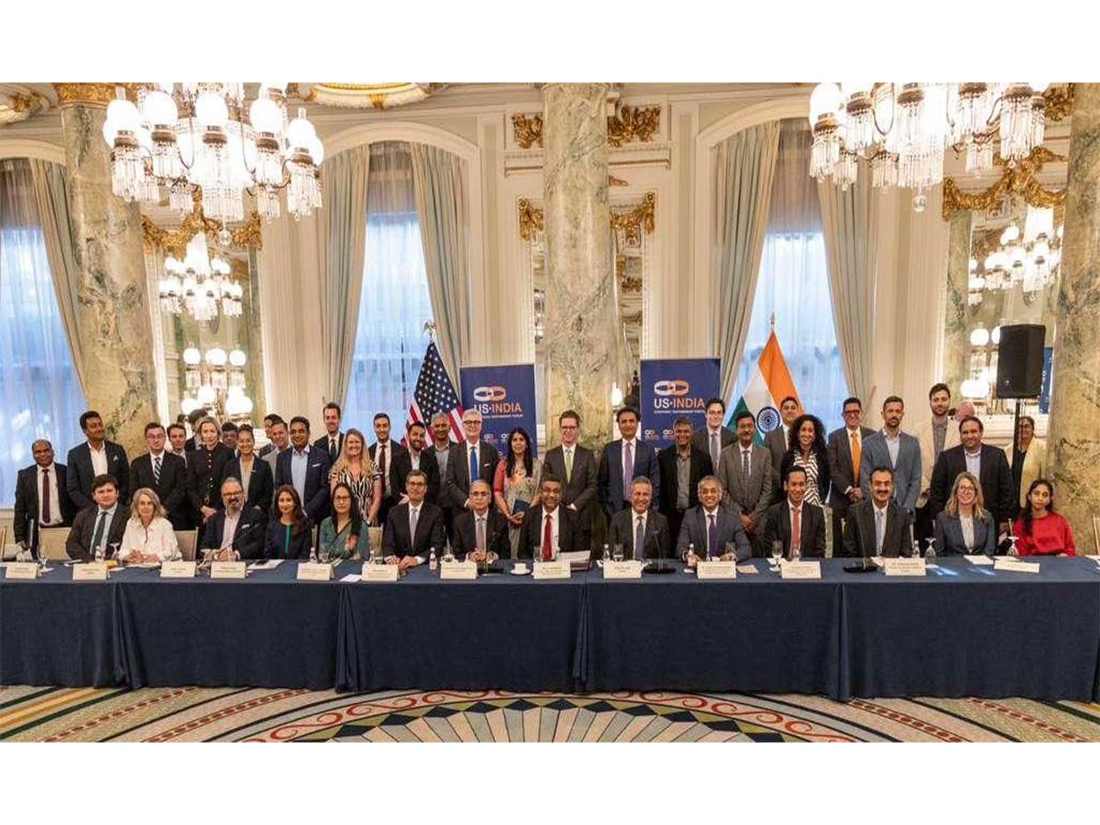 India and US hold a closed-door roundtable to deepen AI, chips, critical minerals cooperation (Photo/X/https://x.com/IndianEmbassyUS/status/2070245326502436880)