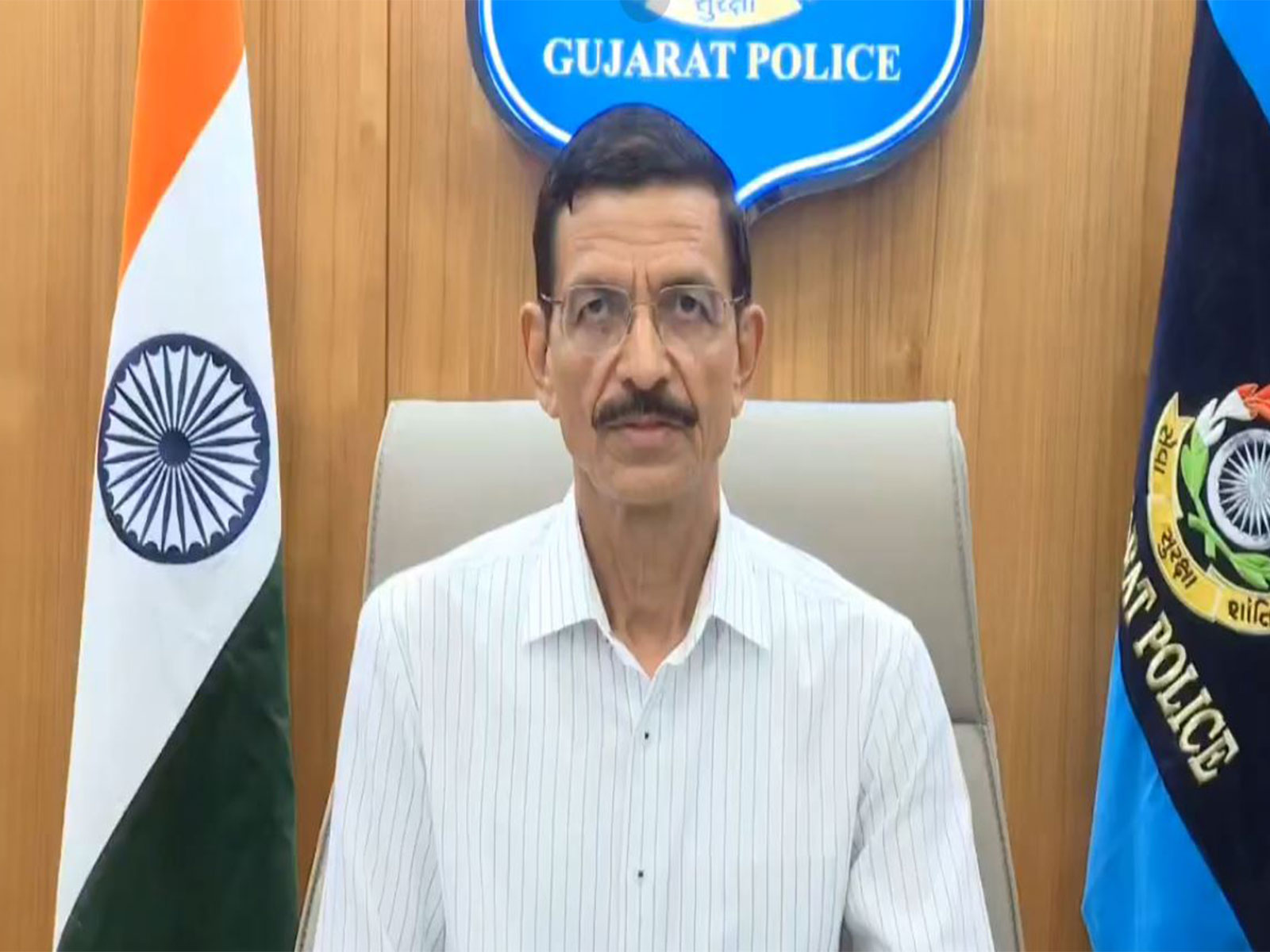 Director General of Police, Gujarat (Photo/@dgpgujarat) Director General of Police, Gujarat (Photo/@dgpgujarat)