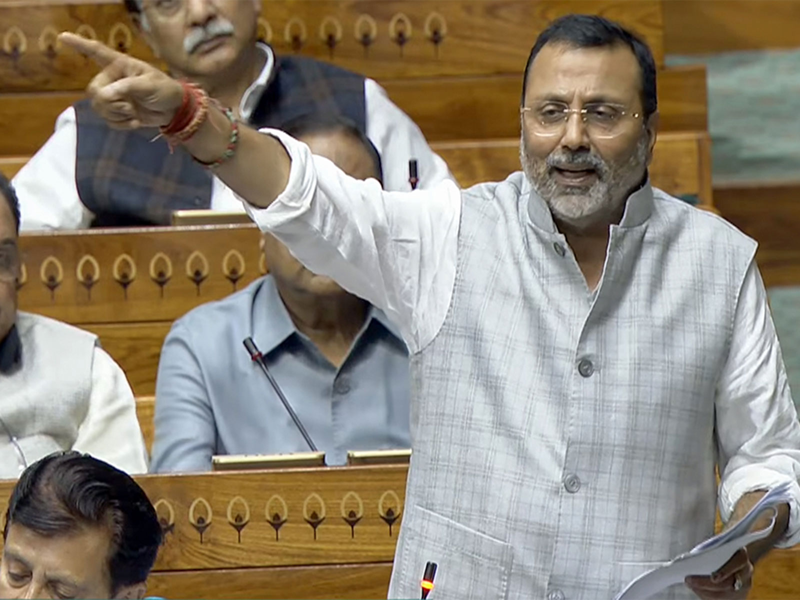 BJP MP Nishikant Dubey (File Photo/ANI)