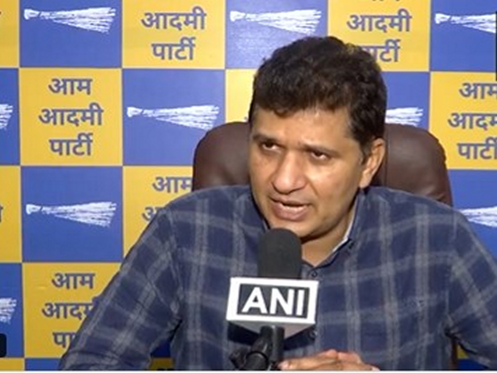 AAP Delhi President Saurabh Bhardwaj (File photo/ANI) AAP Delhi President Saurabh Bhardwaj (File photo/ANI)