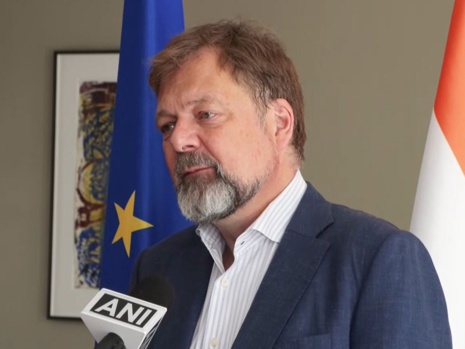 German Ambassador to India Philip Ackermann (Photo/ANI)